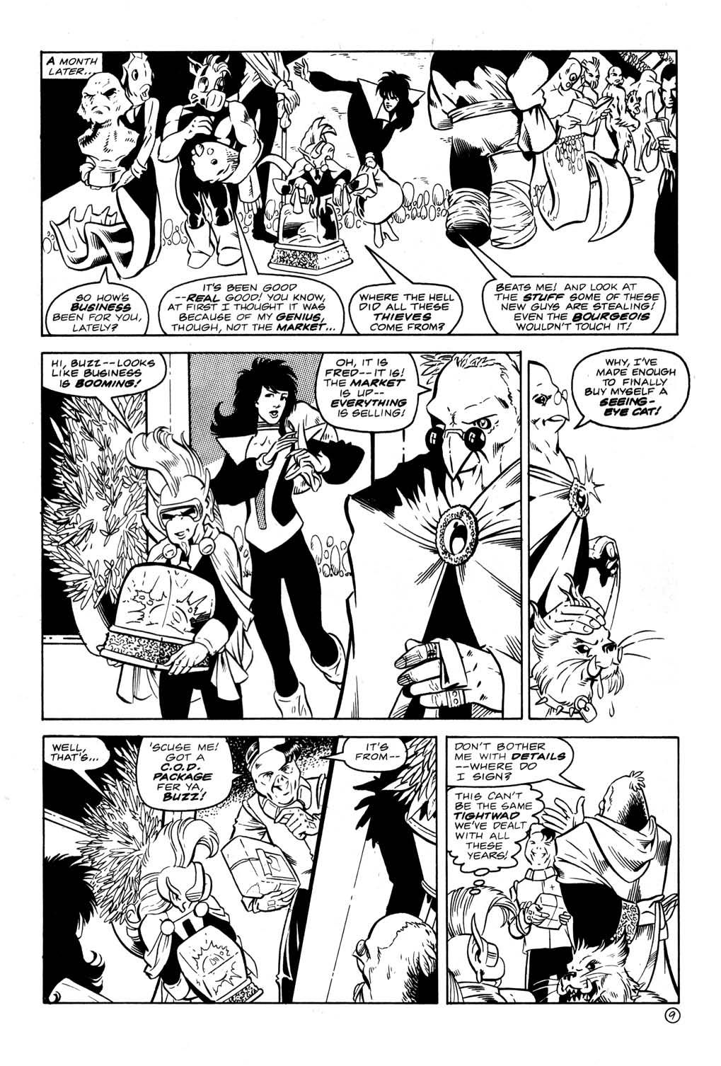 Read online Aristocratic Xtraterrestrial Time-Traveling Thieves comic -  Issue #4 - 11