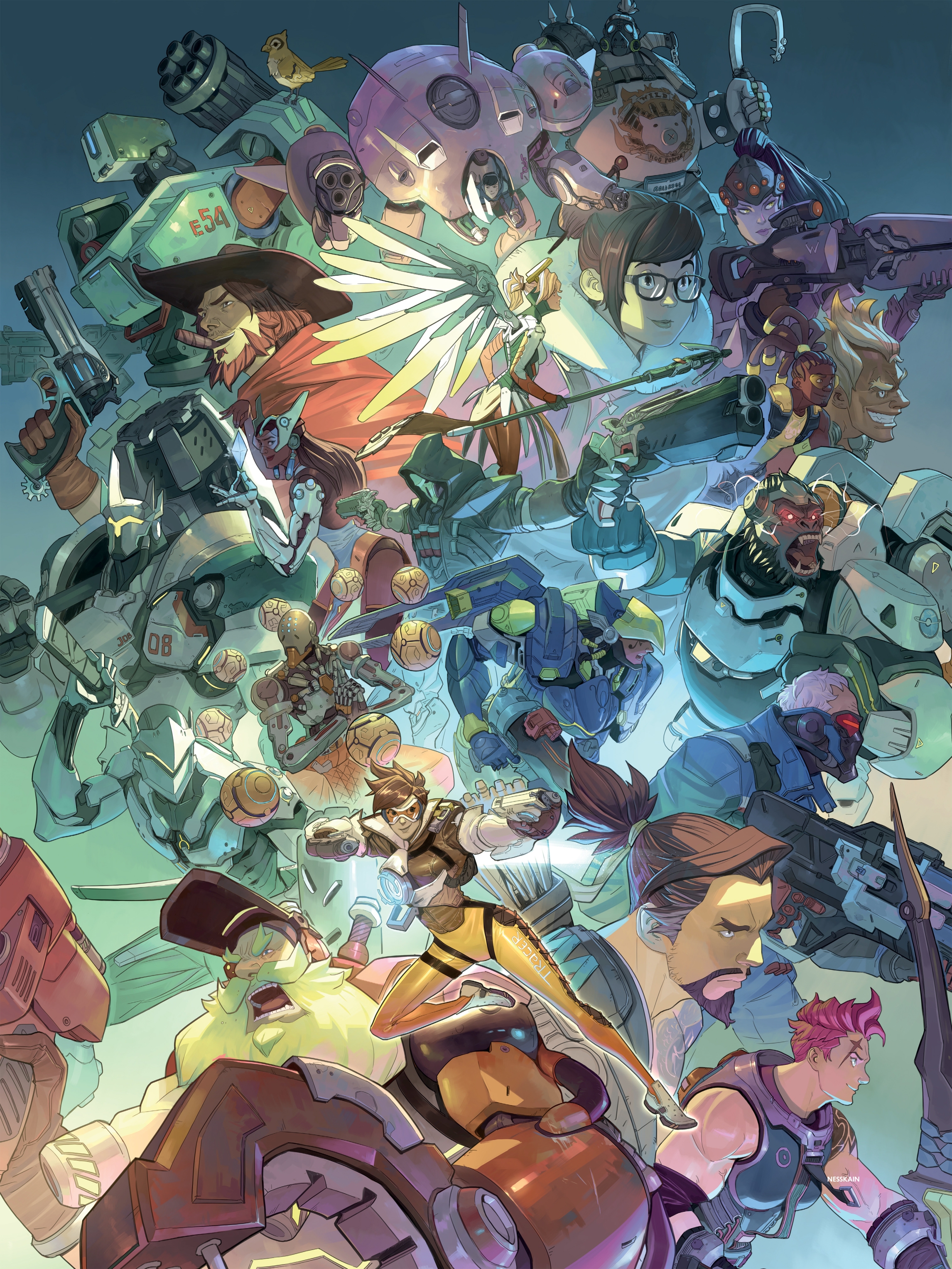 Read online The Art of Overwatch comic -  Issue # TPB (Part 4) - 45