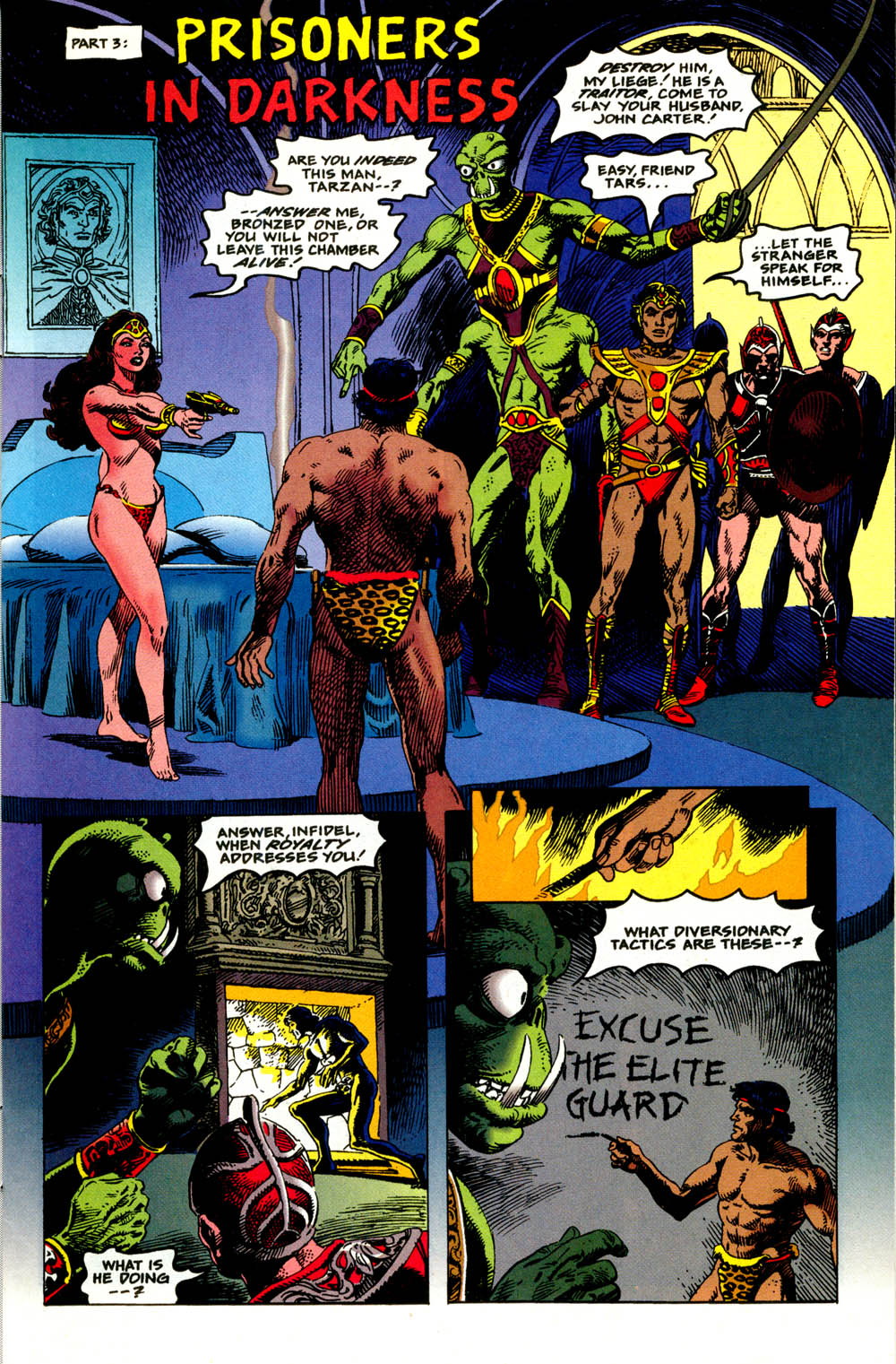 Read online Tarzan/John Carter: Warlords of Mars comic -  Issue #3 - 3