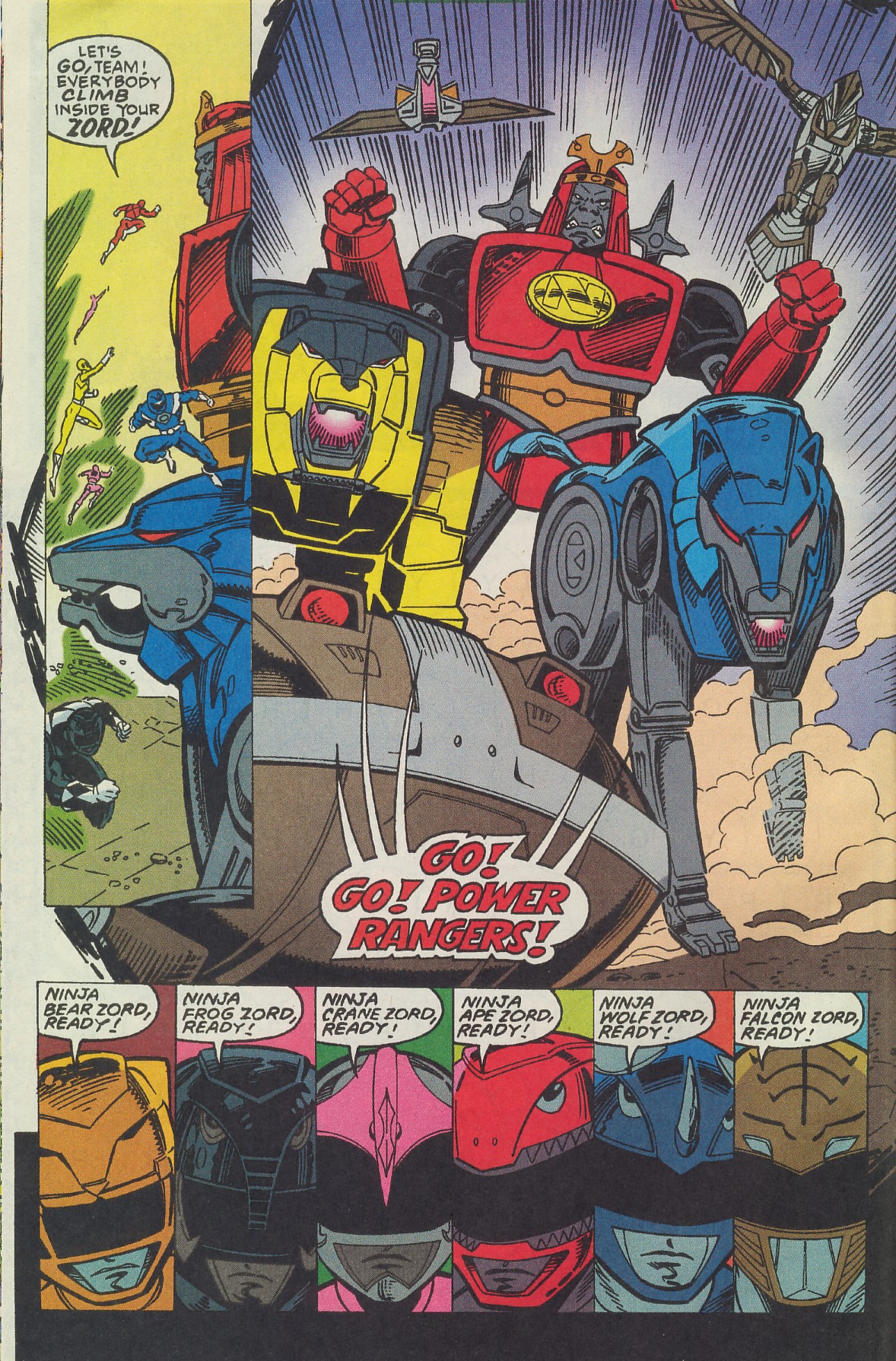 Read online Saban's Mighty Morphin' Power Rangers comic -  Issue #6 - 7