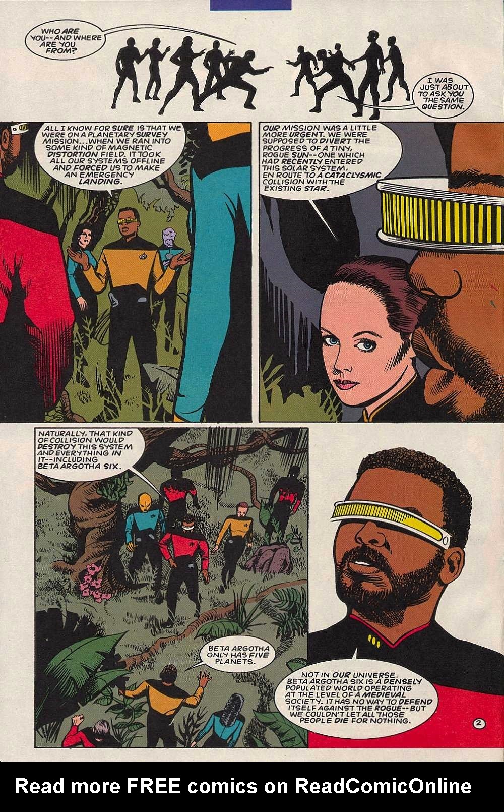 Read online Star Trek: The Next Generation (1989) comic -  Issue #64 - 4