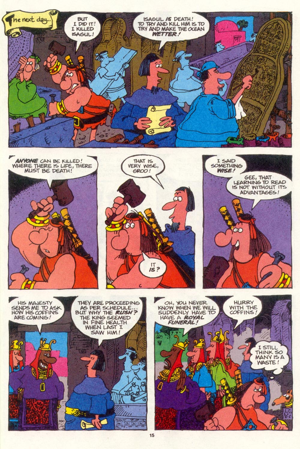 Read online Sergio Aragonés Groo the Wanderer comic -  Issue #110 - 17