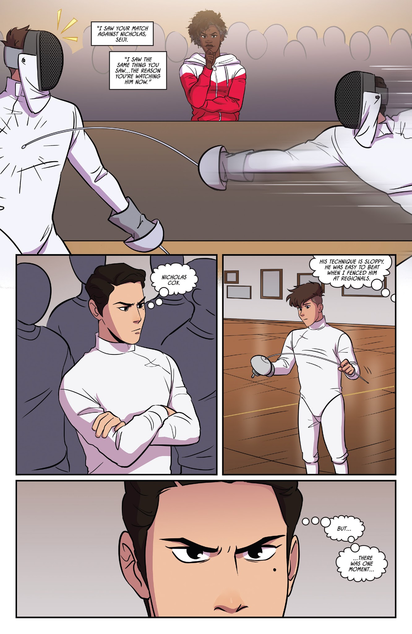 Read online Fence comic -  Issue #4 - 4