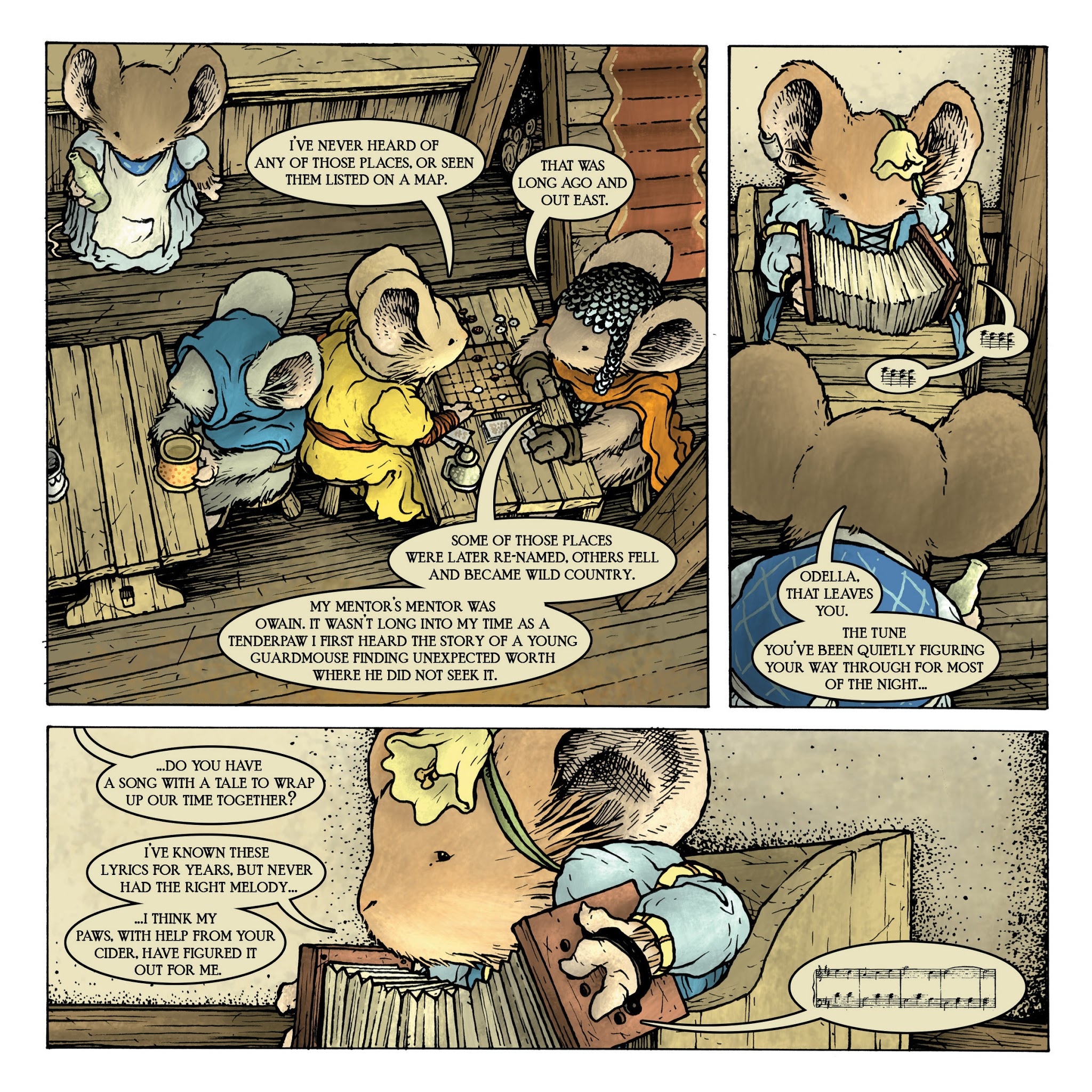 Read online Mouse Guard: Legends of the Guard Volume Two comic -  Issue # TPB - 102