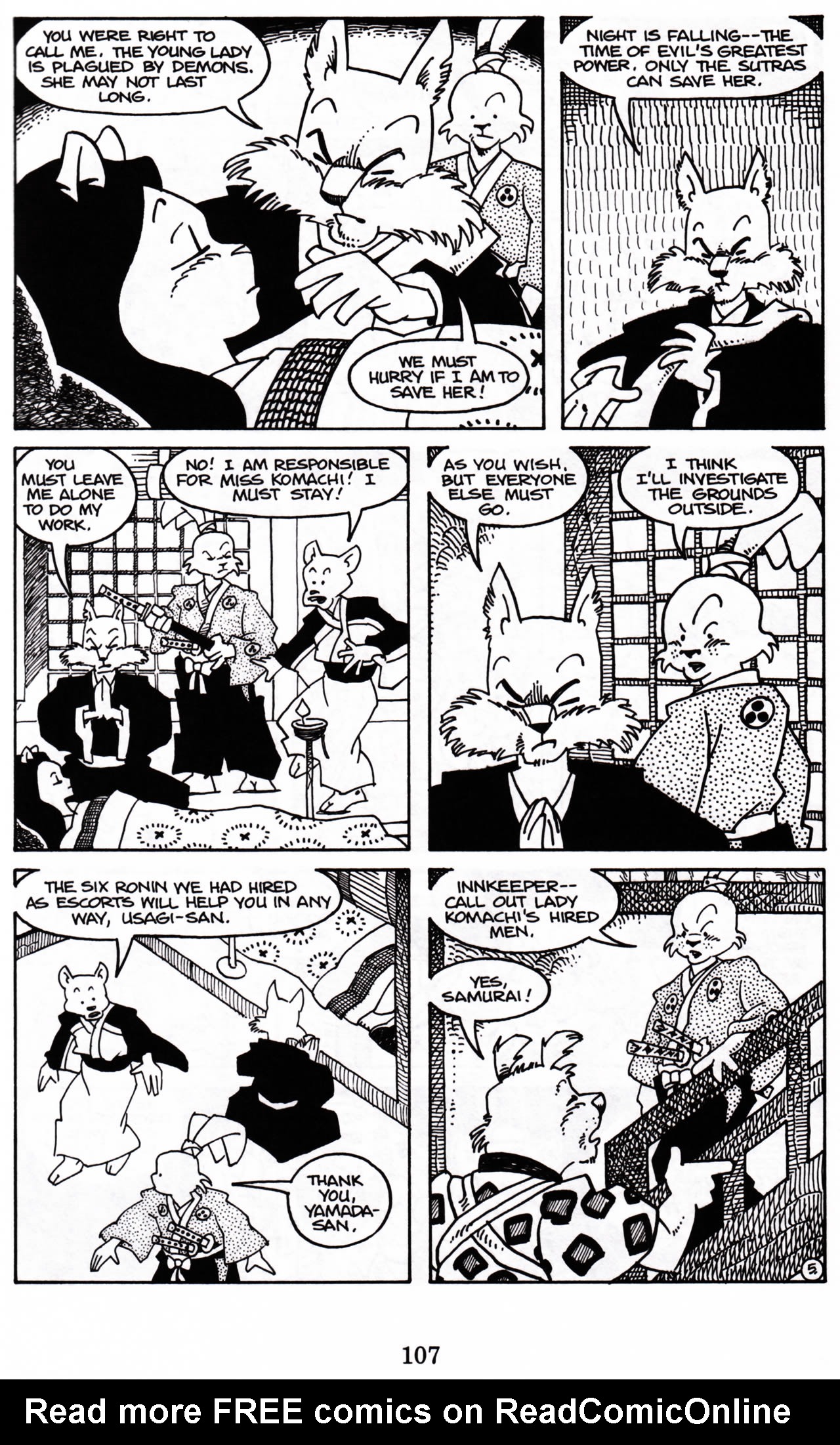 Read online Usagi Yojimbo (1996) comic -  Issue #3 - 6