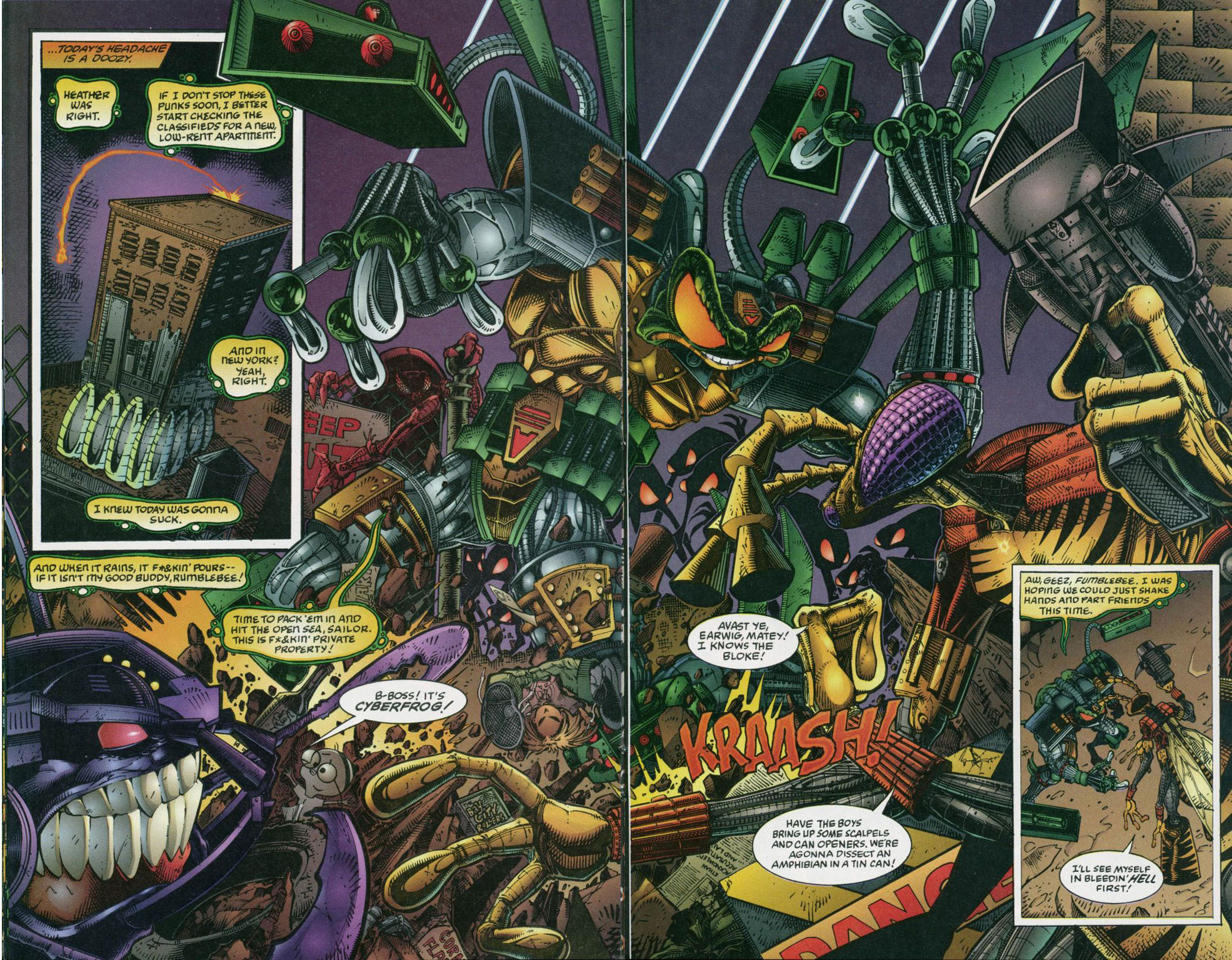 Read online Cyberfrog: Reservoir Frog comic -  Issue #2 - 14