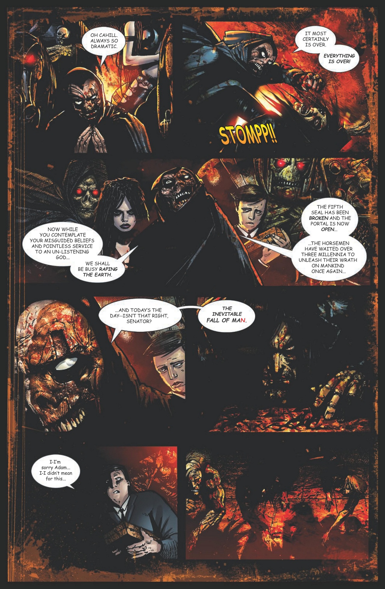 Read online The Four Horsemen of the Apocalypse comic -  Issue #2 - 73
