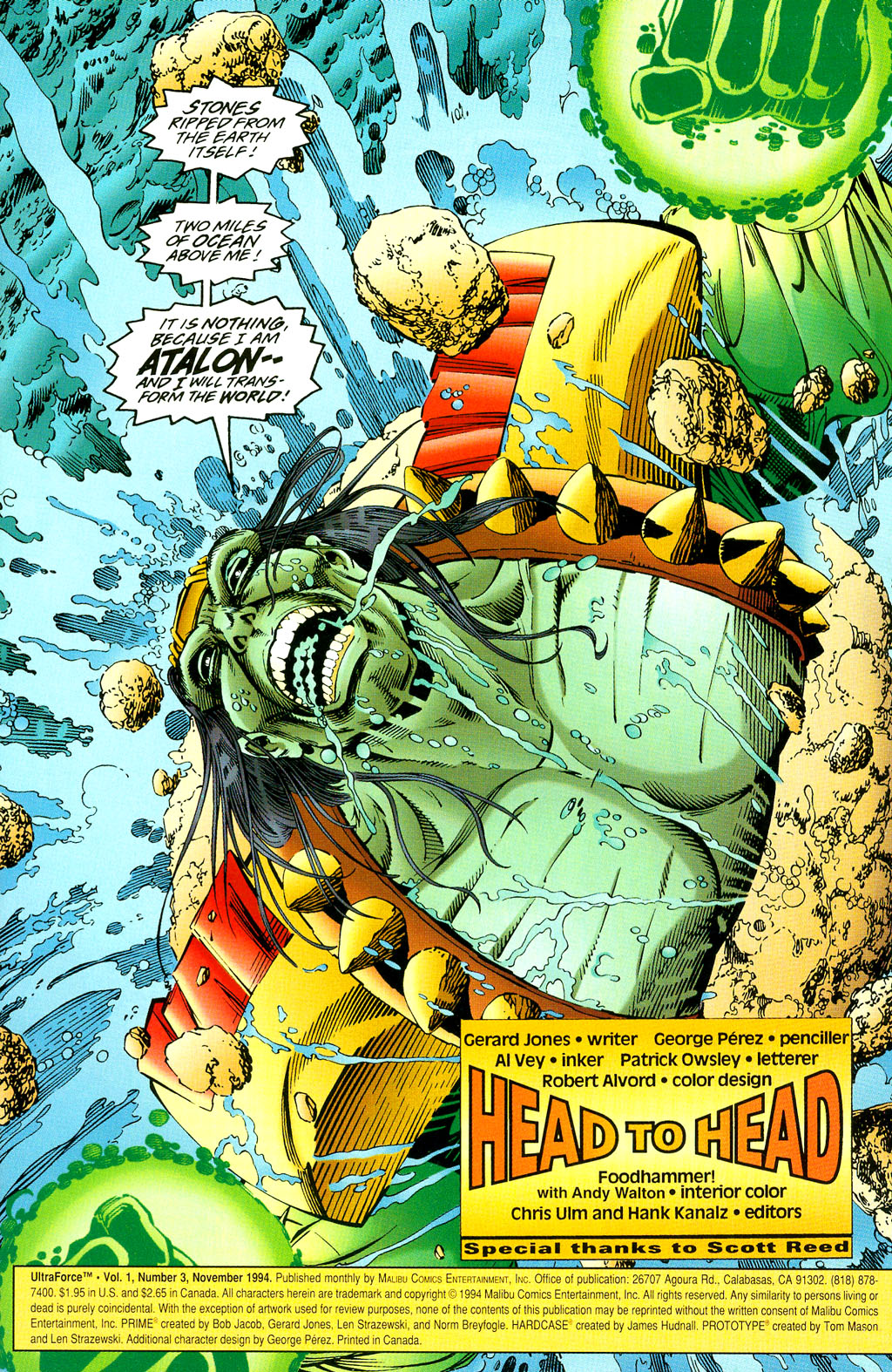 Read online UltraForce (1994) comic -  Issue #3 - 2