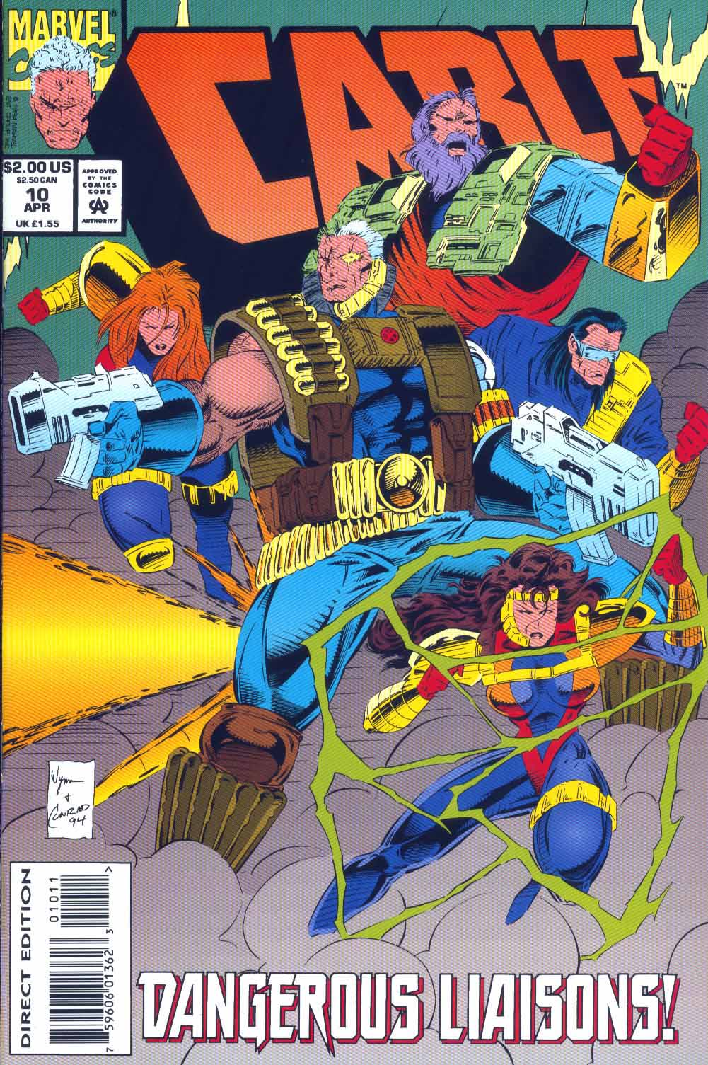 Read online Cable (1993) comic -  Issue #10 - 1