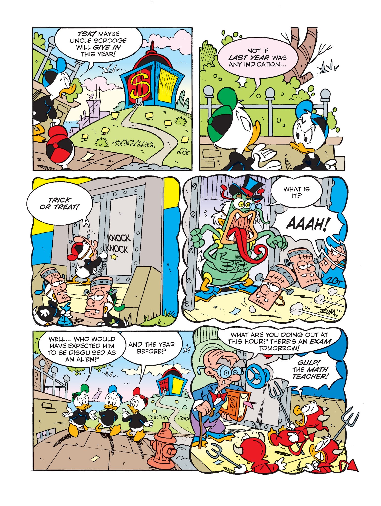Read online Scrooge McDuck and the Very Special Halloween comic -  Issue # Full - 3