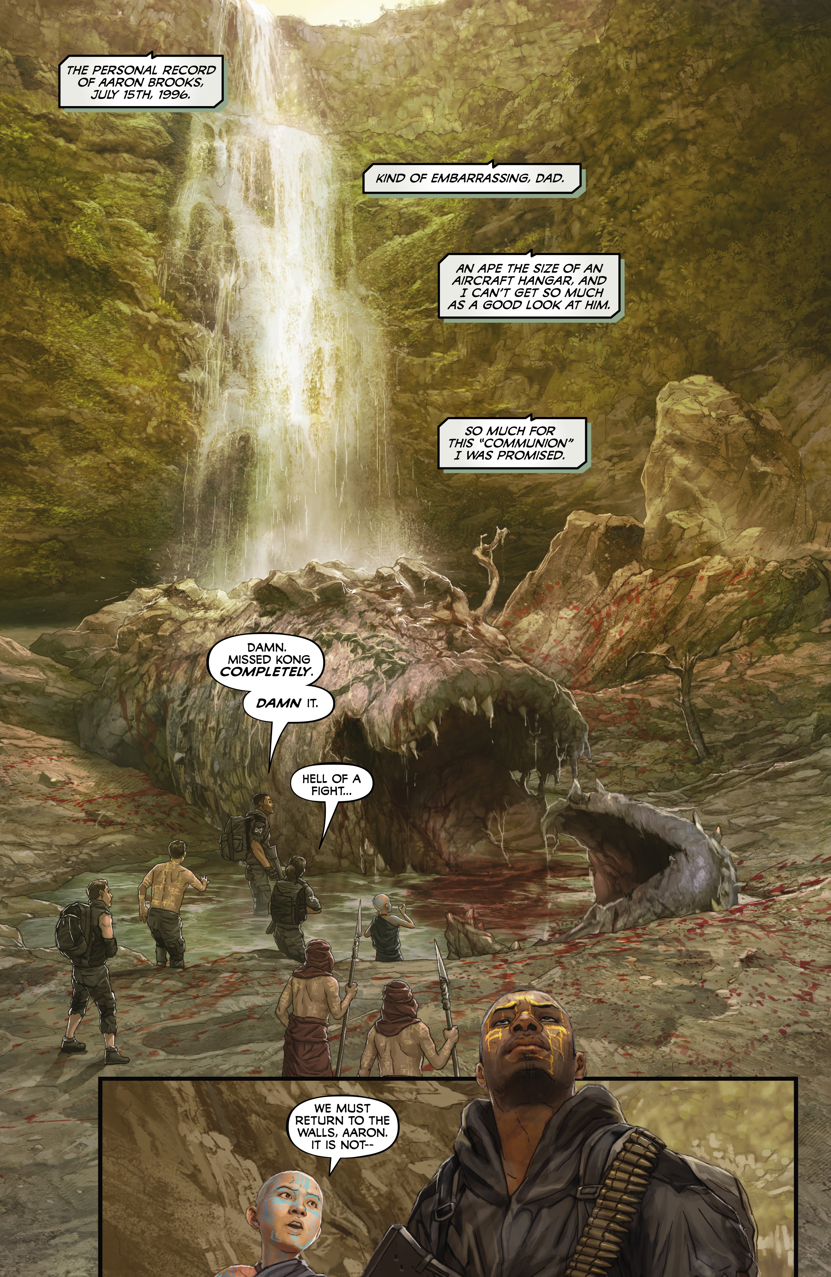 Read online Skull Island: The Birth of Kong comic -  Issue # _TPB - 44