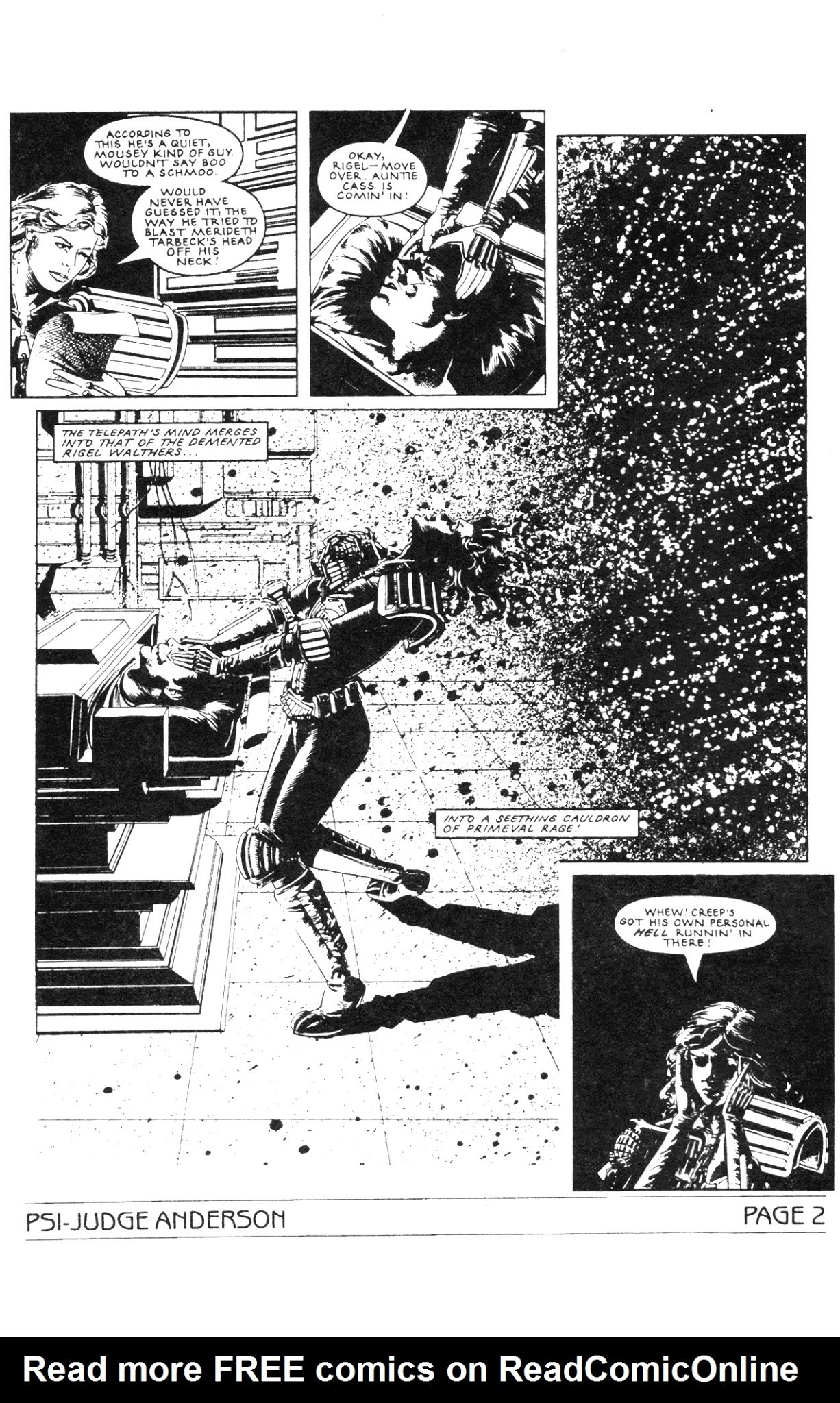 Read online Psi-Judge Anderson comic -  Issue #9 - 4