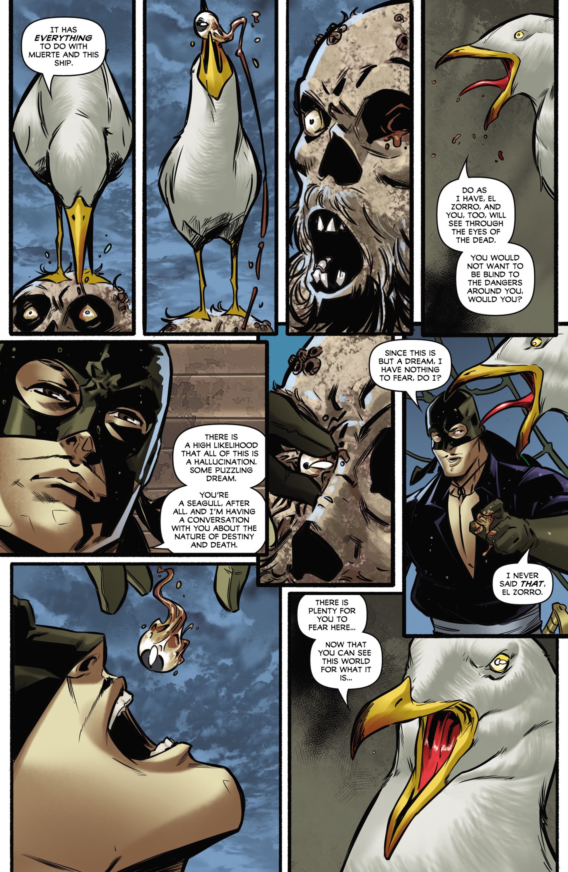 Read online Zorro: Galleon Of the Dead comic -  Issue #2 - 19