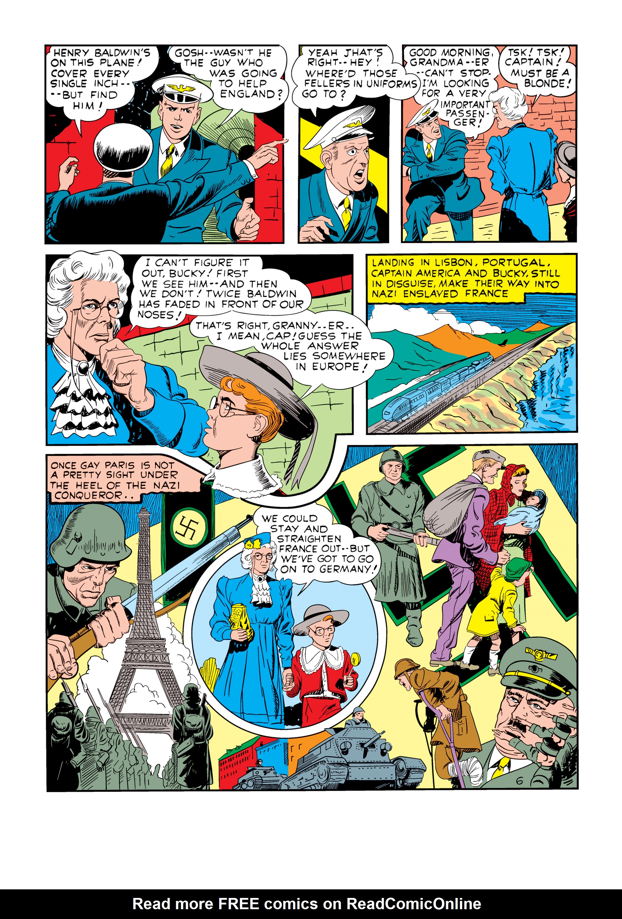 Read online Marvel Masterworks: Golden Age Captain America comic -  Issue # TPB 1 (Part 1) - 99