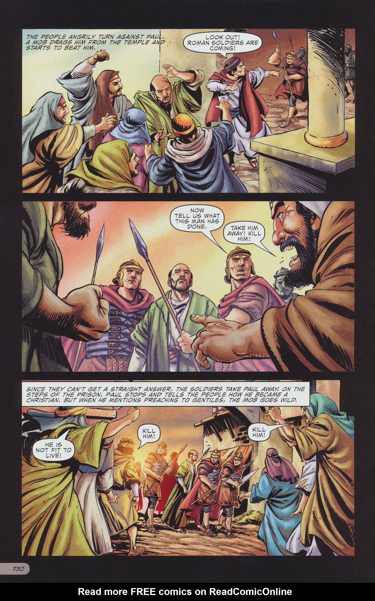 Read online The Action Bible comic -  Issue # TPB 2 - 353