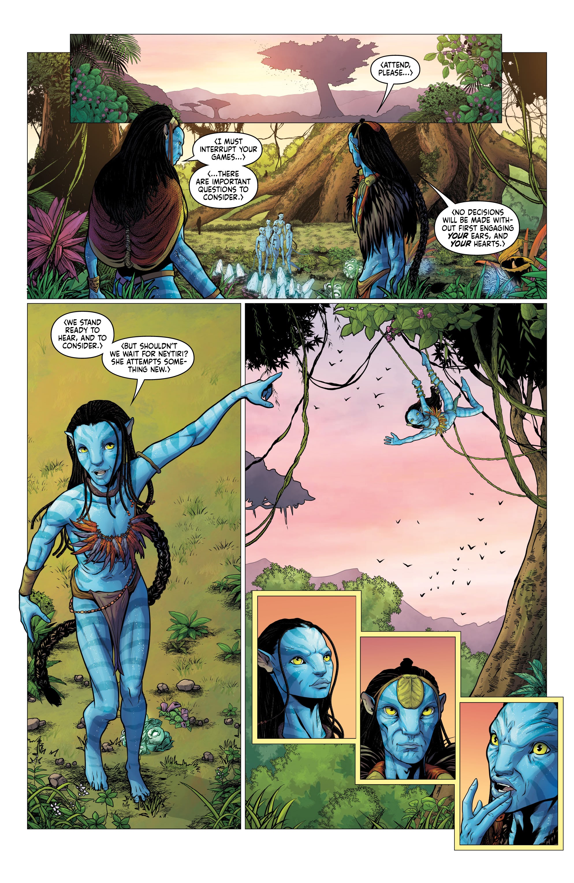 Read online Avatar: Adapt or Die comic -  Issue #1 - 10
