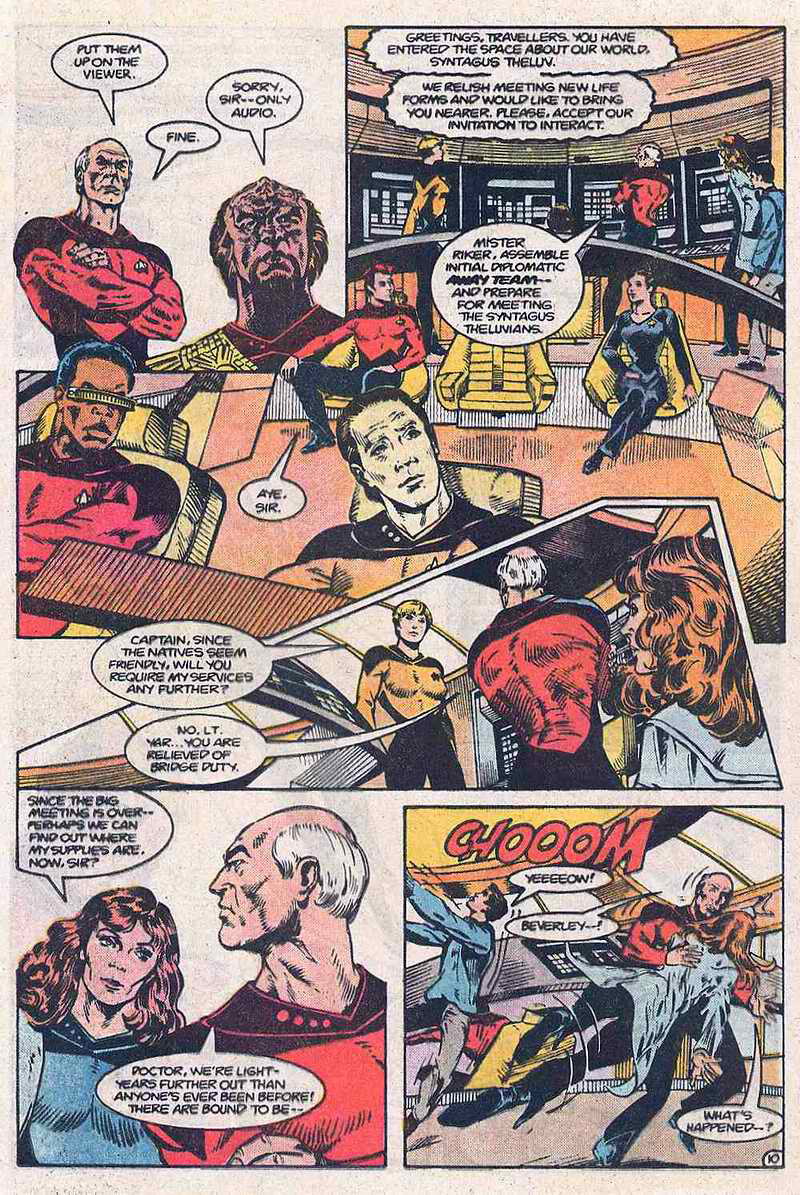 Read online Star Trek: The Next Generation (1988) comic -  Issue #1 - 9