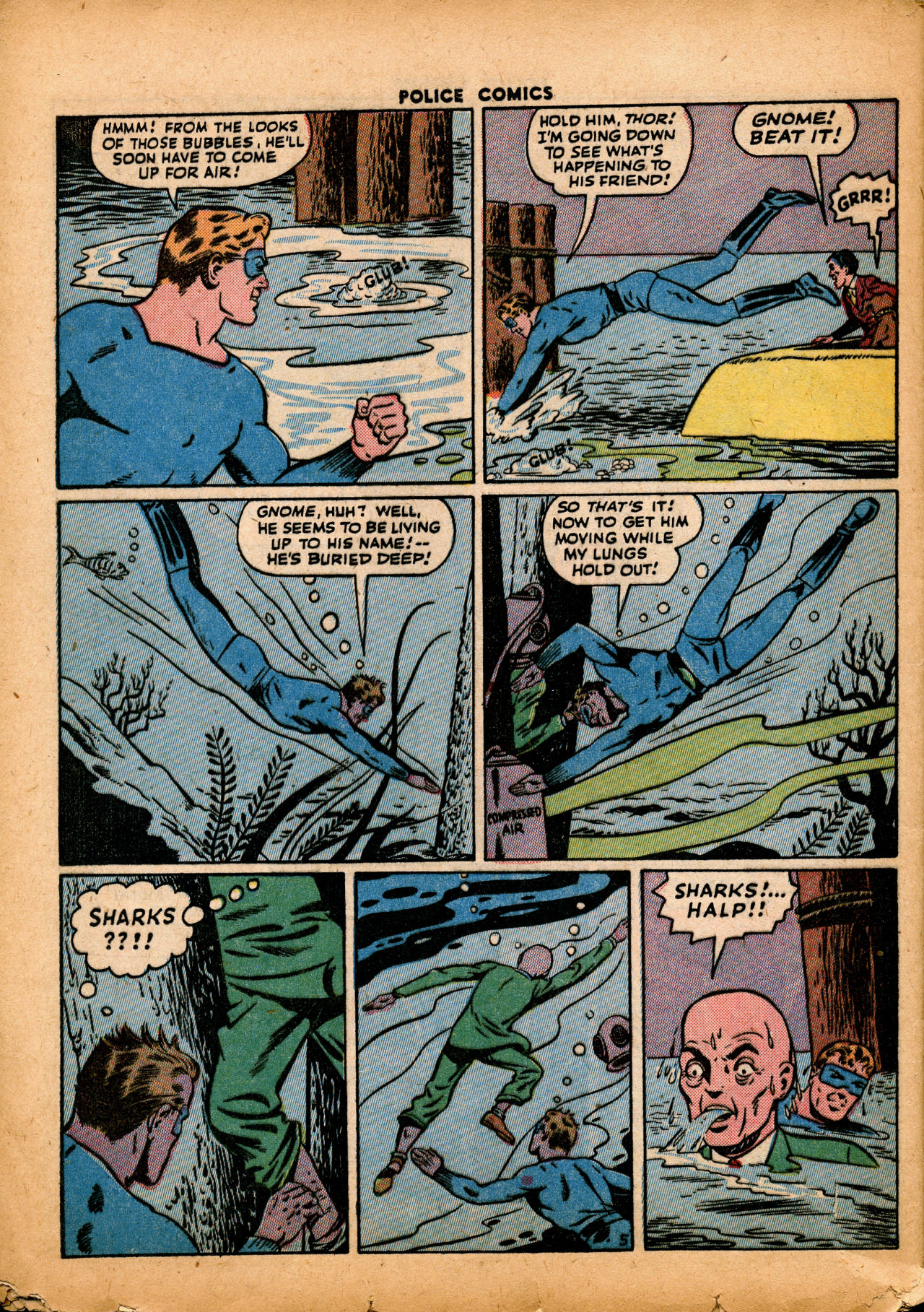 Read online Police Comics comic -  Issue #41 - 44