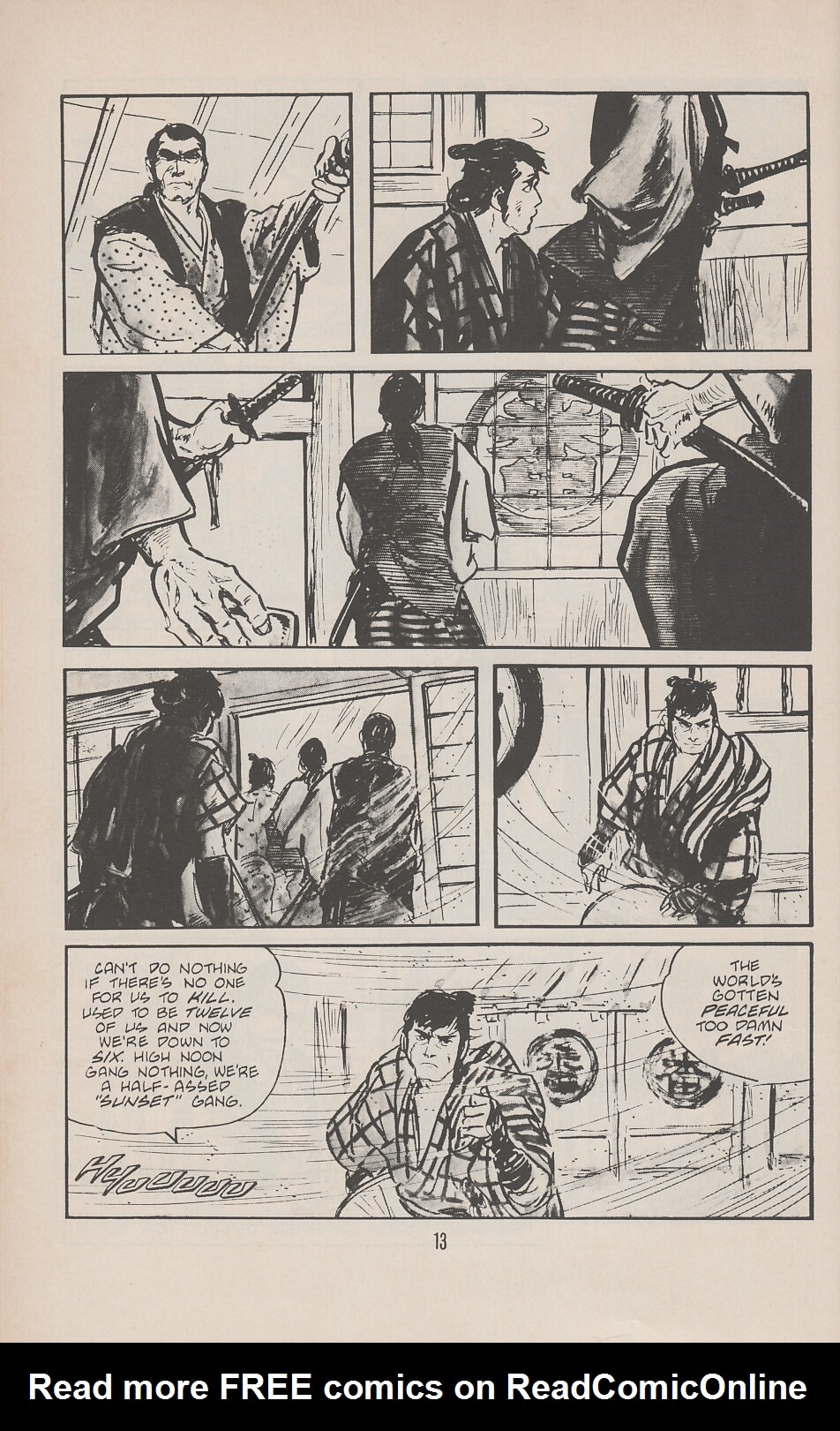 Read online Lone Wolf and Cub comic -  Issue #12 - 19