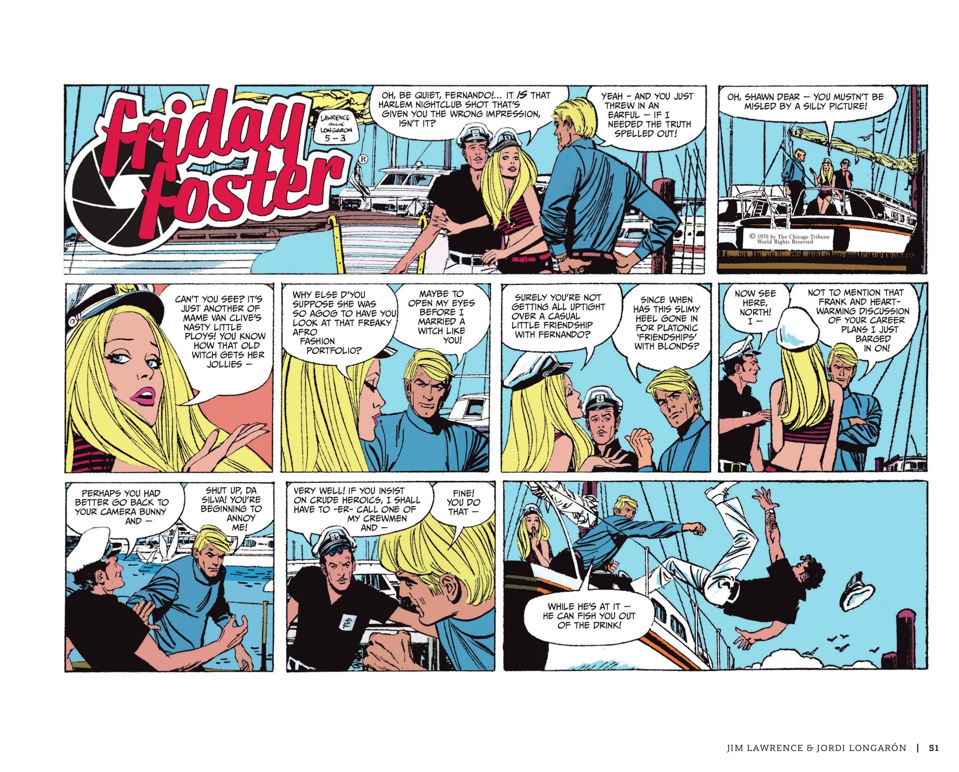 Read online Friday Foster: The Sunday Strips comic -  Issue # TPB (Part 1) - 52
