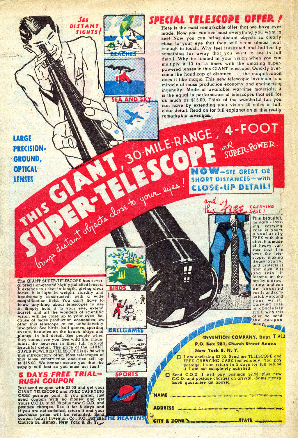 Read online Mystic Comics (1944) comic -  Issue #3 - 34