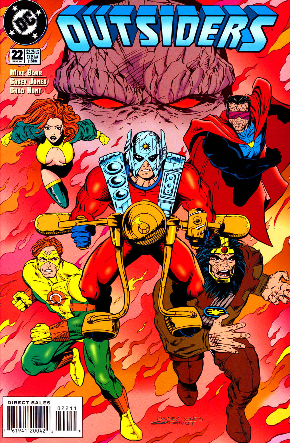 Read online Outsiders (1993) comic -  Issue #22 - 1