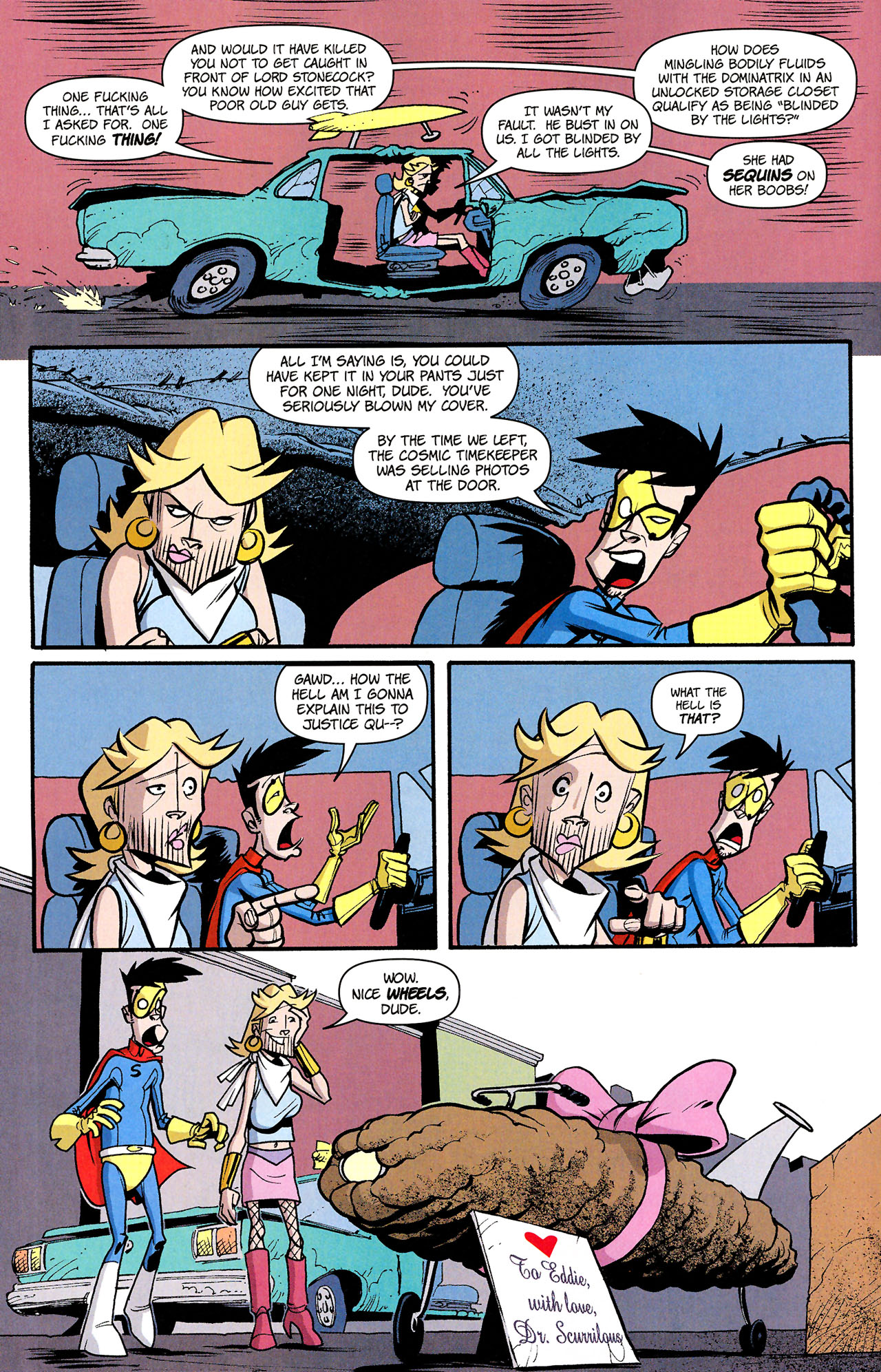 Read online Paul Jenkins' Sidekick comic -  Issue #5 - 14