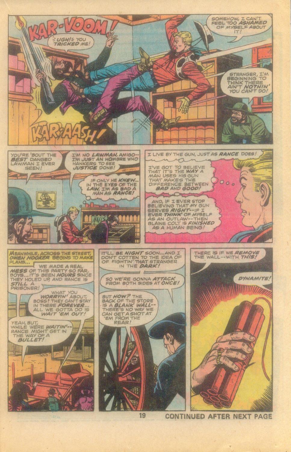 Read online Kid Colt Outlaw comic -  Issue #205 - 21