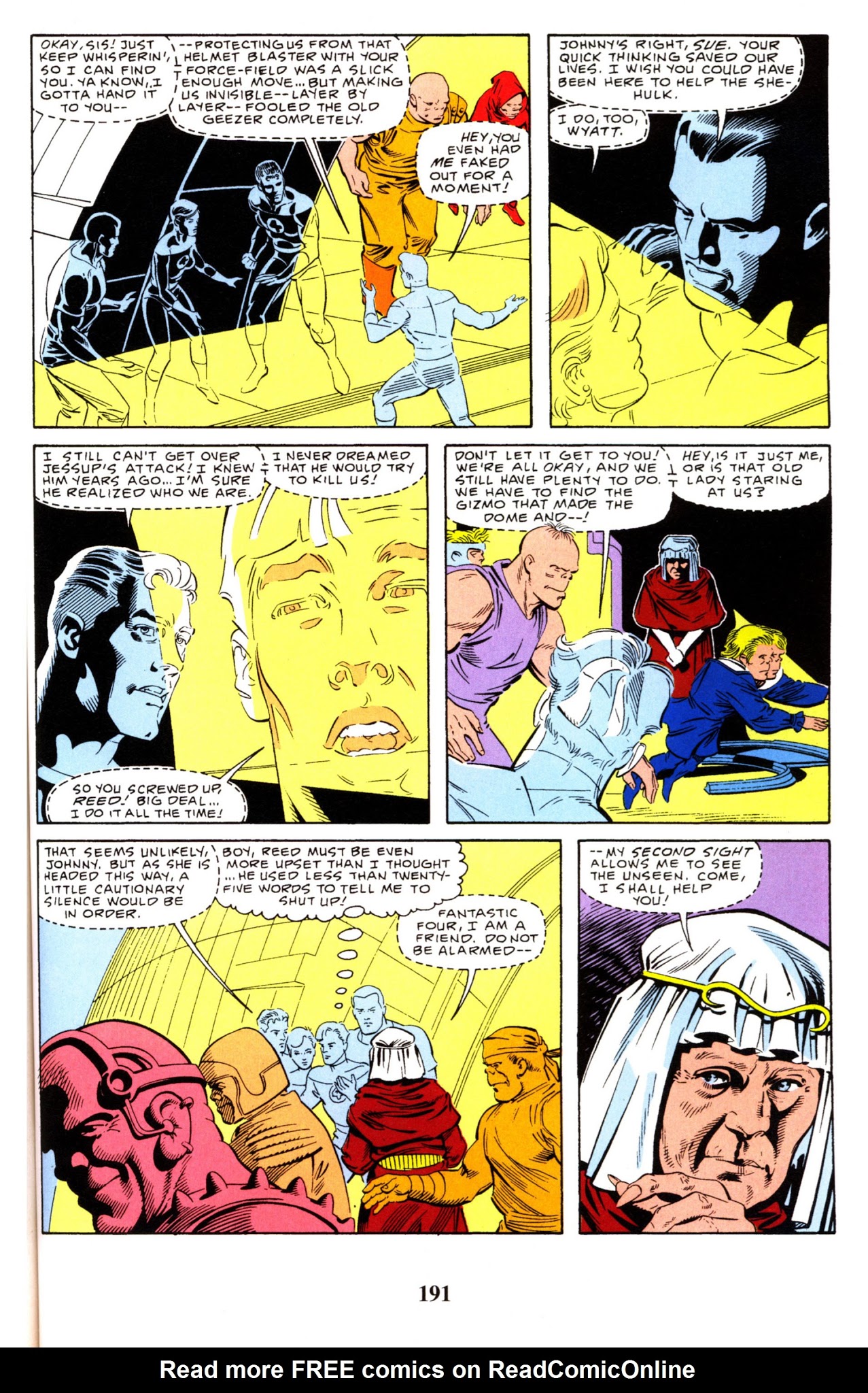 Read online Fantastic Four Visionaries: John Byrne comic -  Issue # TPB 8 - 191
