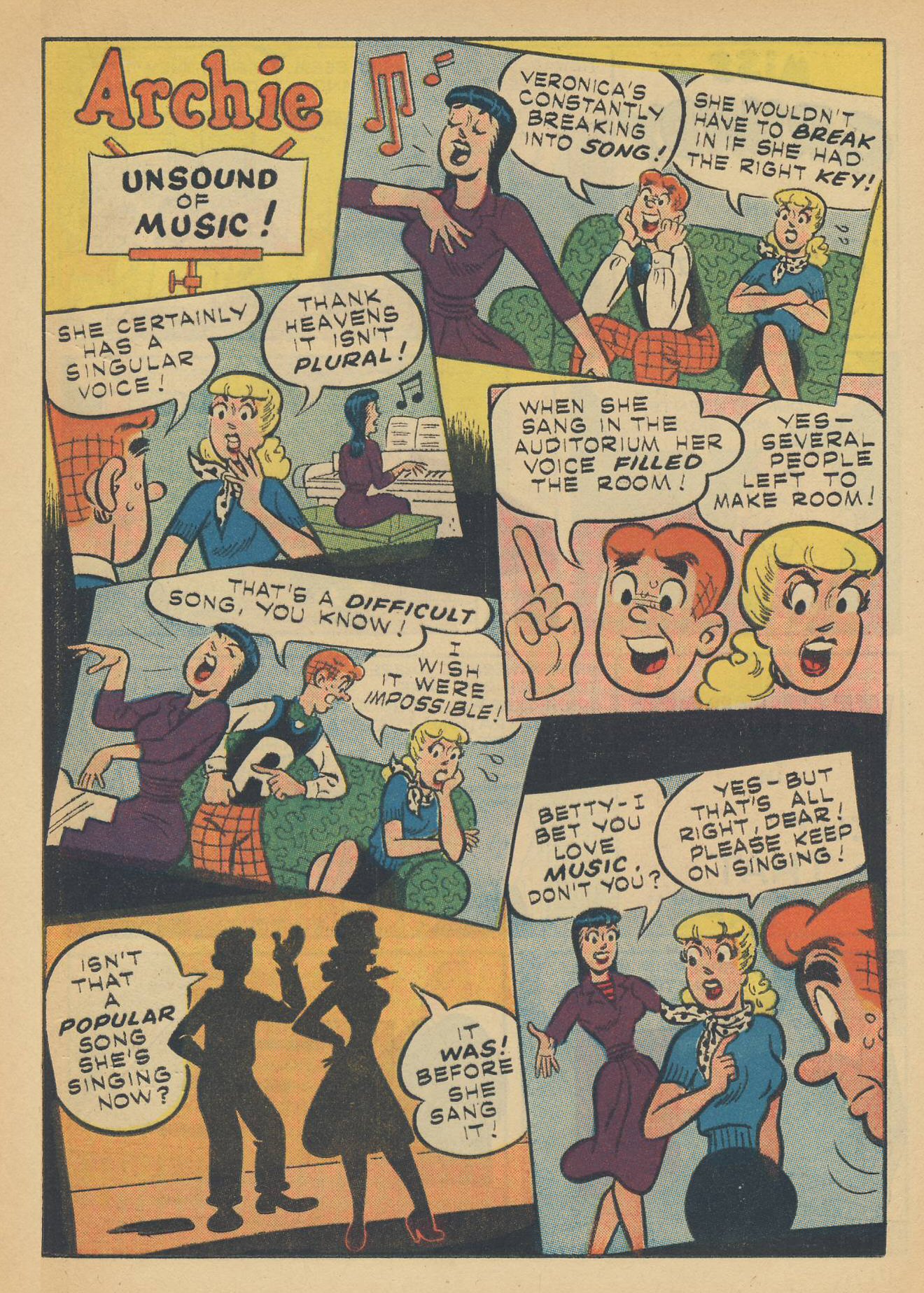 Read online Archie's Joke Book Magazine comic -  Issue #48 - 17
