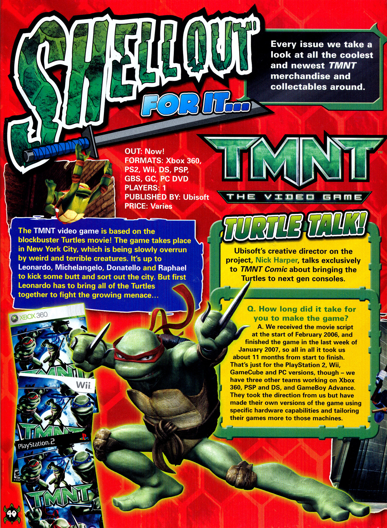 Read online Teenage Mutant Ninja Turtles Comic comic -  Issue #1 - 34