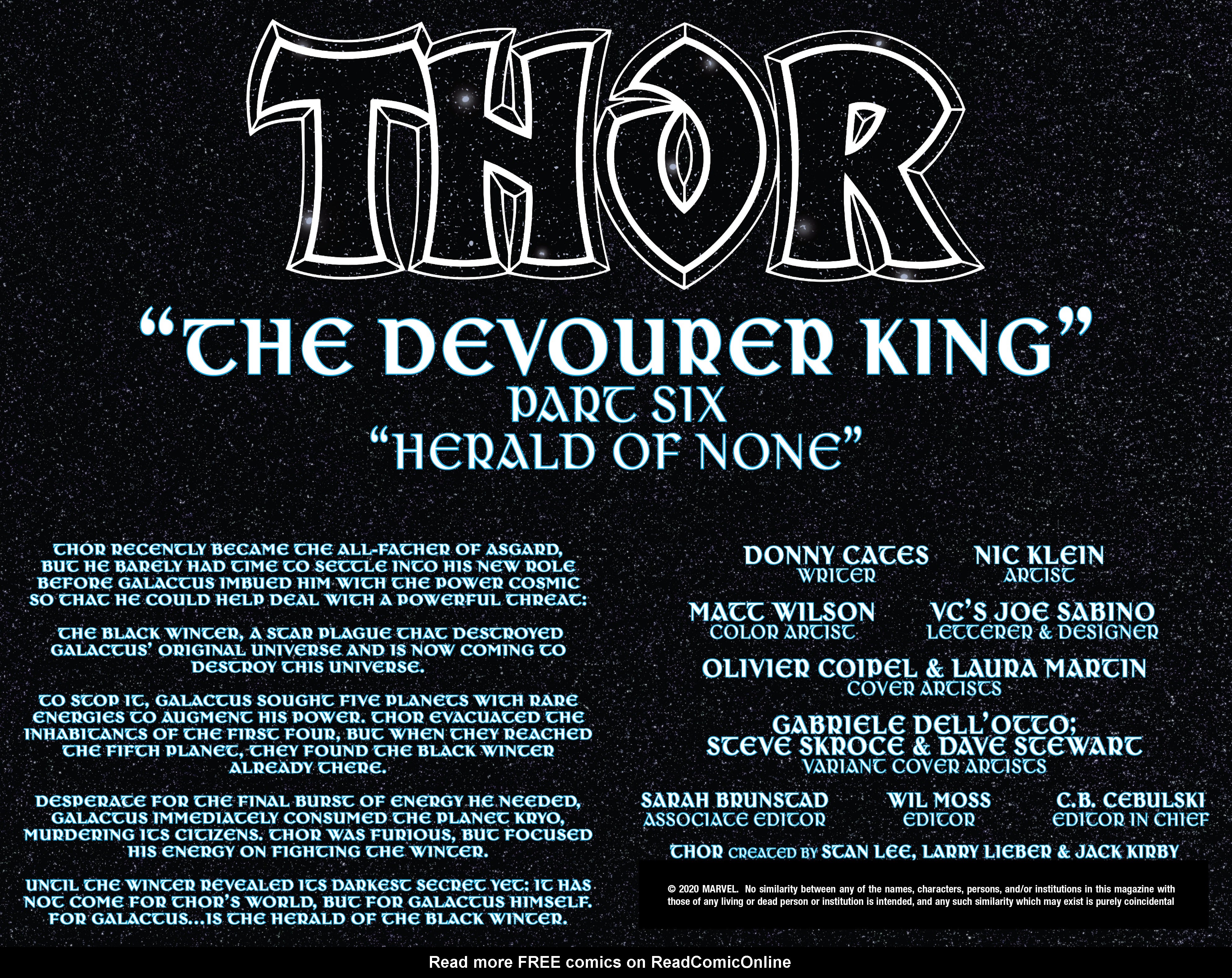 Read online Thor (2020) comic -  Issue #6 - 6