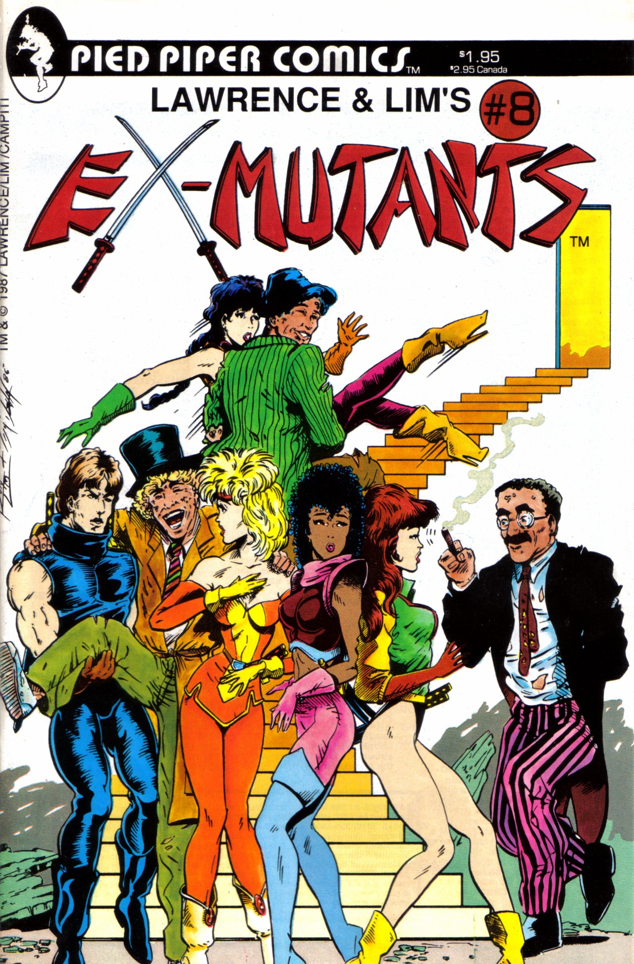 Read online Ex-Mutants (1986) comic -  Issue #8 - 1