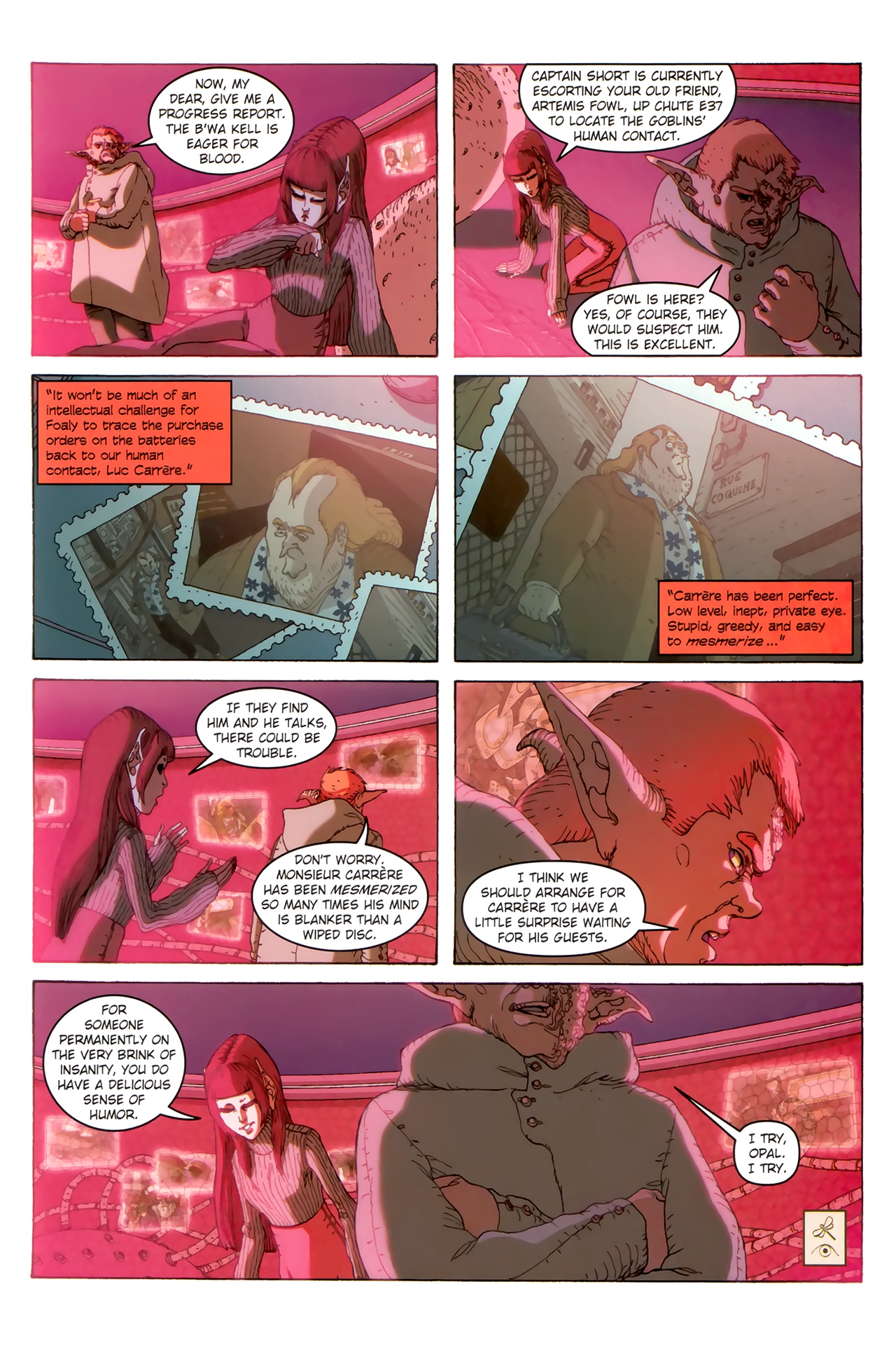 Read online Artemis Fowl: The Arctic Incident comic -  Issue # TPB - 42