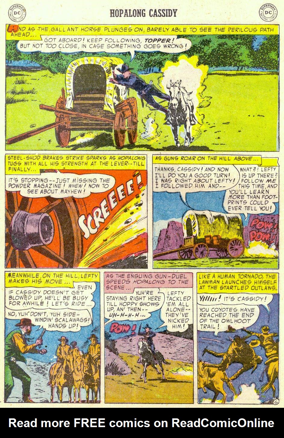 Read online Hopalong Cassidy comic -  Issue #90 - 20