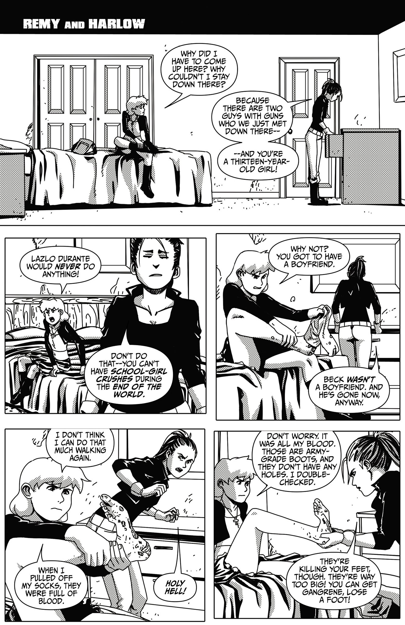 Read online Amanda Hocking's The Hollows: A Hollowland Graphic Novel comic -  Issue #5 - 4