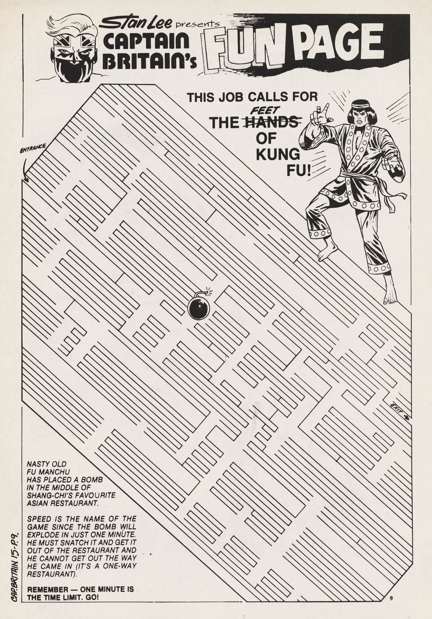 Read online Captain Britain (1976) comic -  Issue #15 - 9