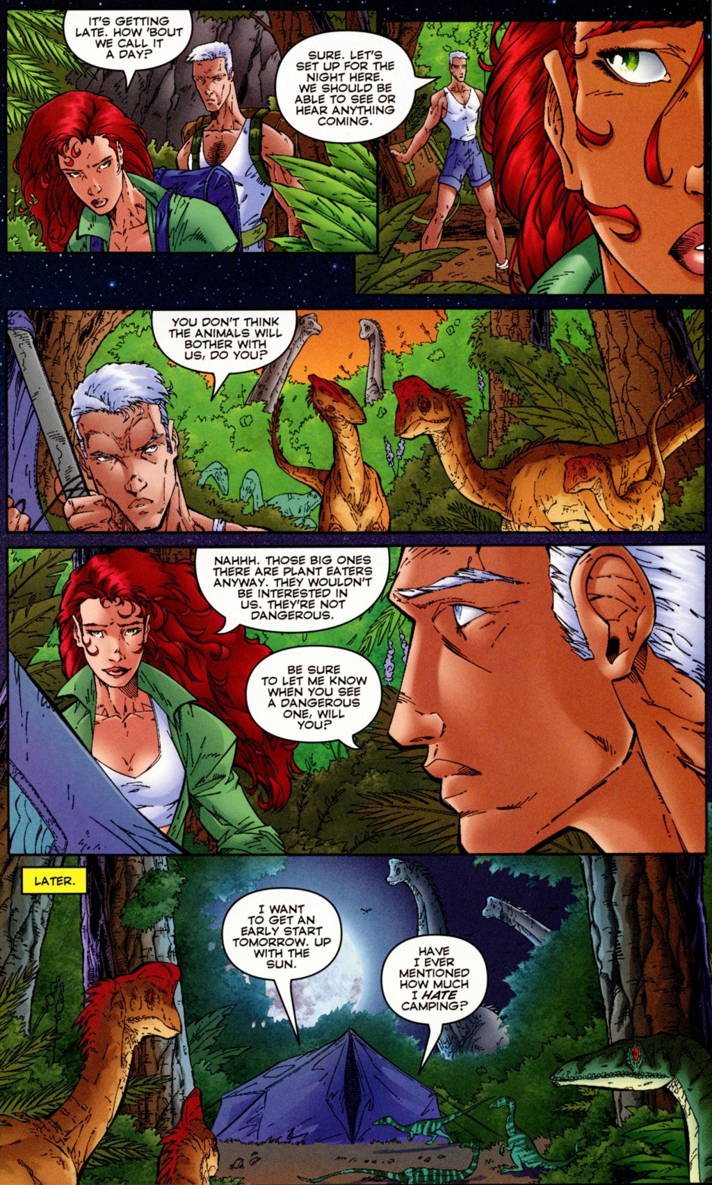 Read online Backlash & Taboo's African Holiday comic -  Issue # Full - 20