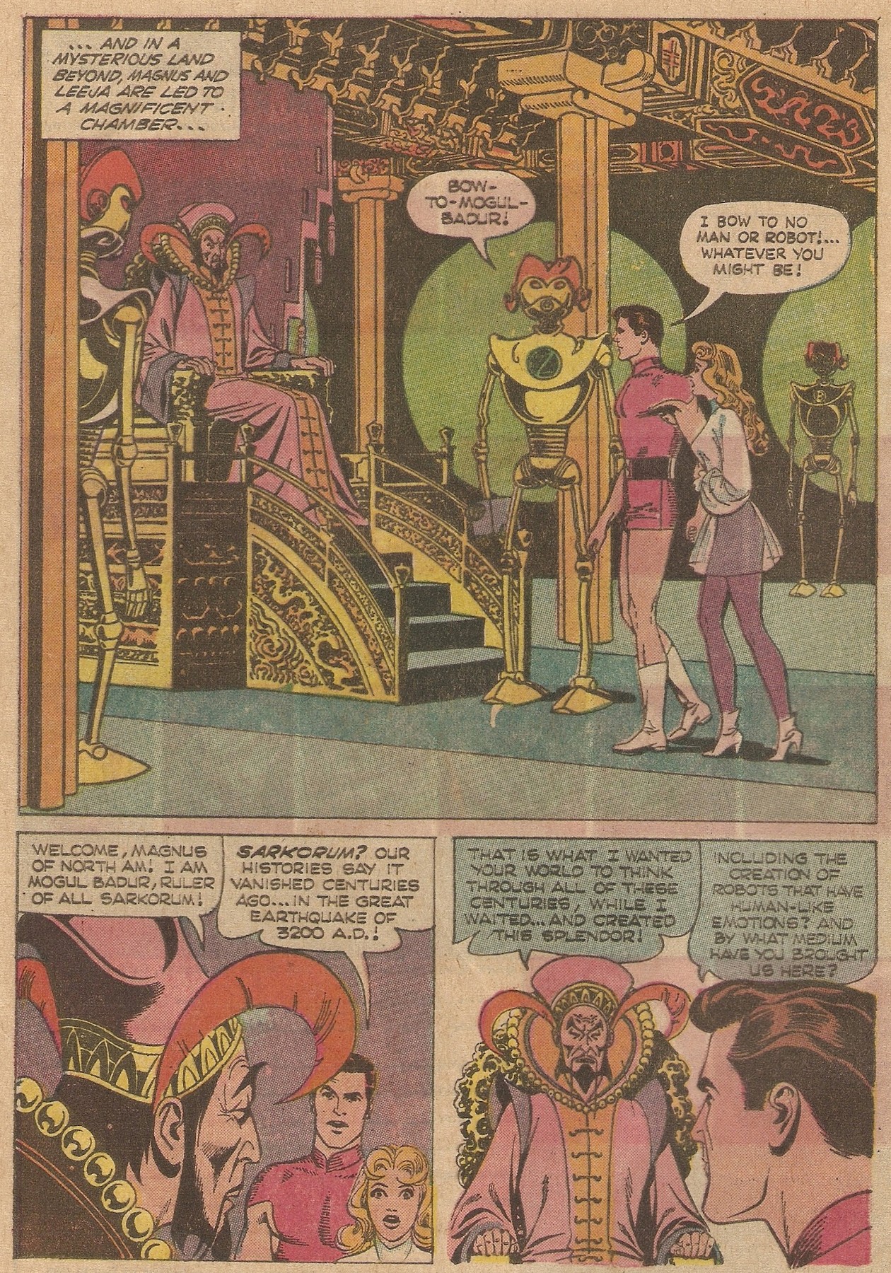 Read online Magnus, Robot Fighter 4000 AD comic -  Issue #30 - 12