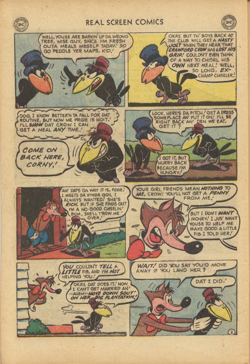 Read online Real Screen Comics comic -  Issue #46 - 38