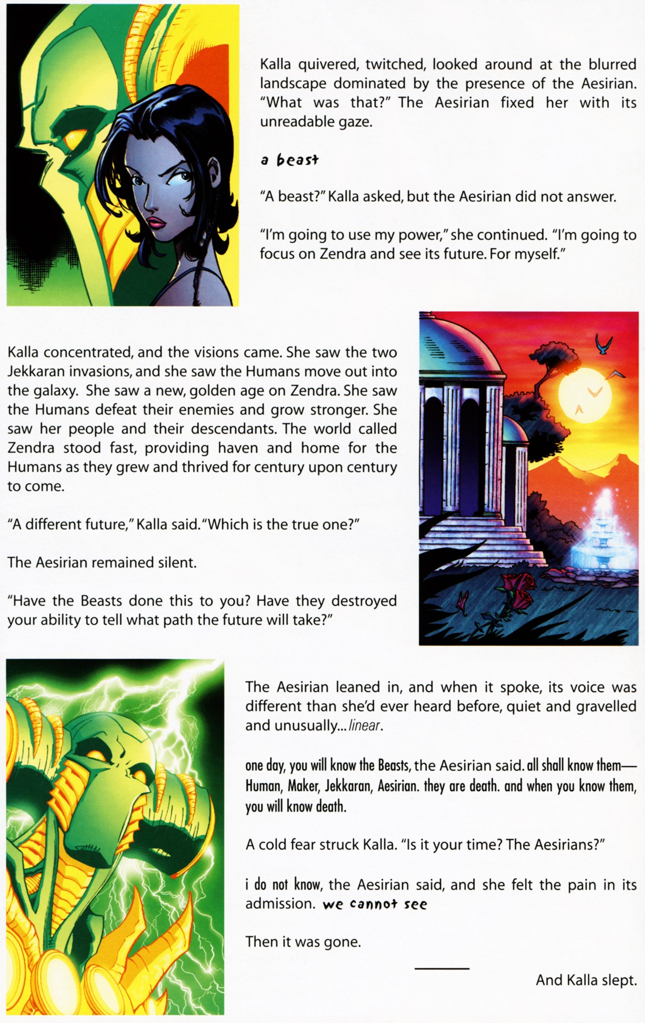 Read online Zendra (2002) comic -  Issue #6 - 34