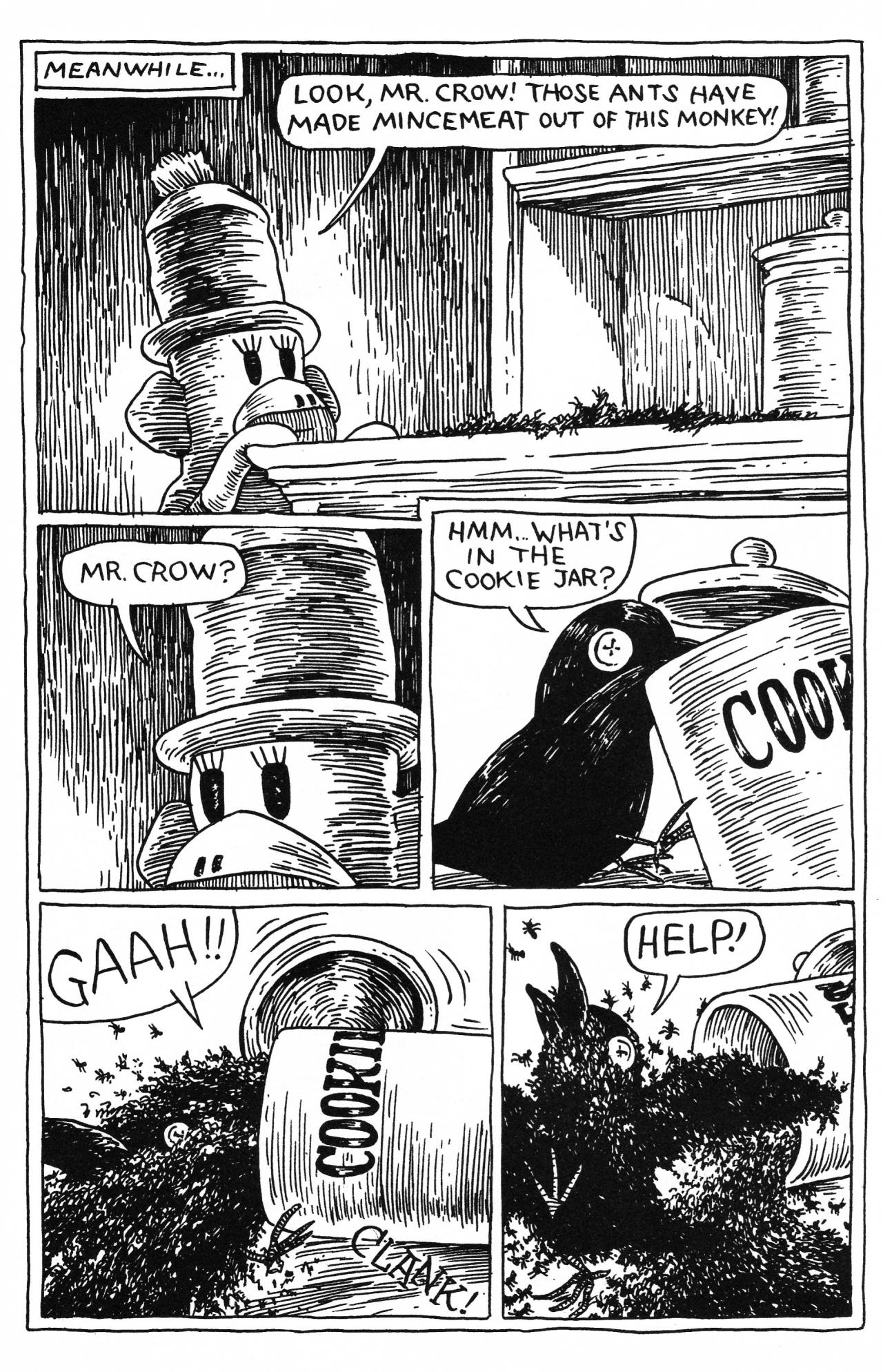 Read online Sock Monkey: The "Inches" Incident comic -  Issue #4 - 14