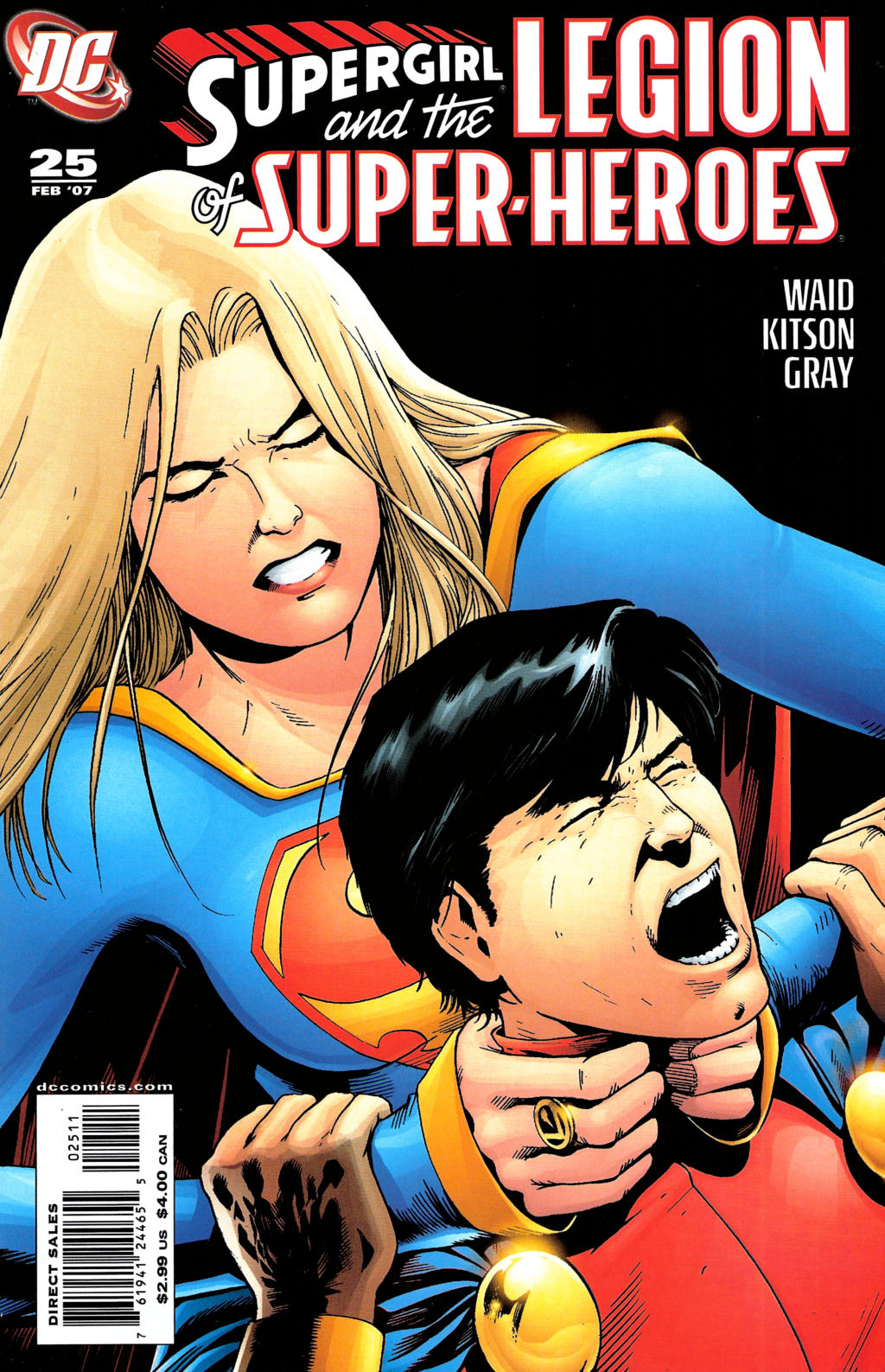 Read online Supergirl and the Legion of Super-Heroes comic -  Issue #25 - 1
