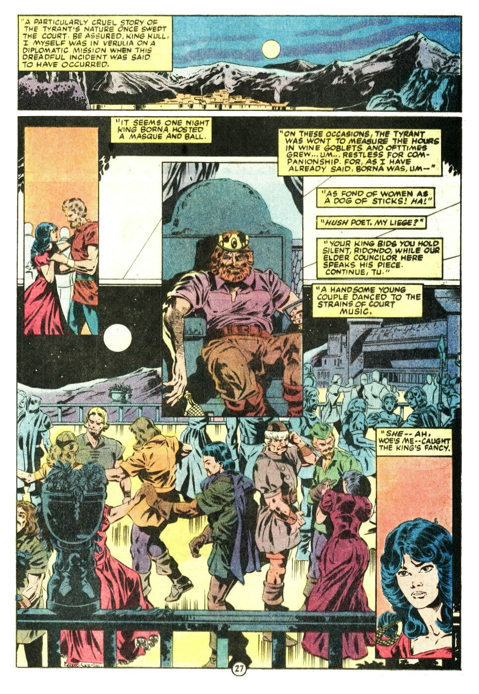 Read online Kull The Conqueror (1983) comic -  Issue #4 - 29