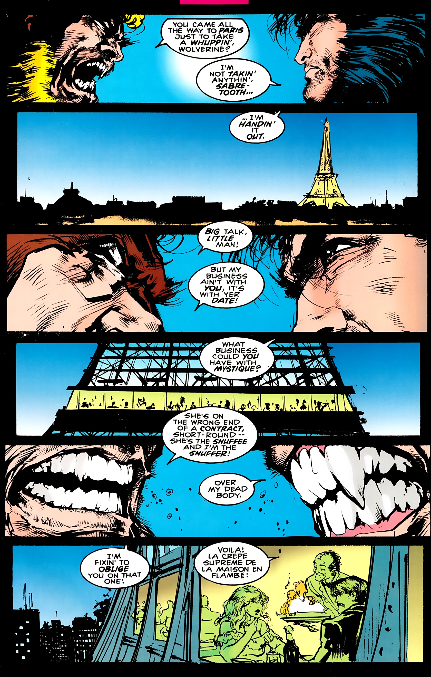 Read online Sabretooth comic -  Issue #3 - 2