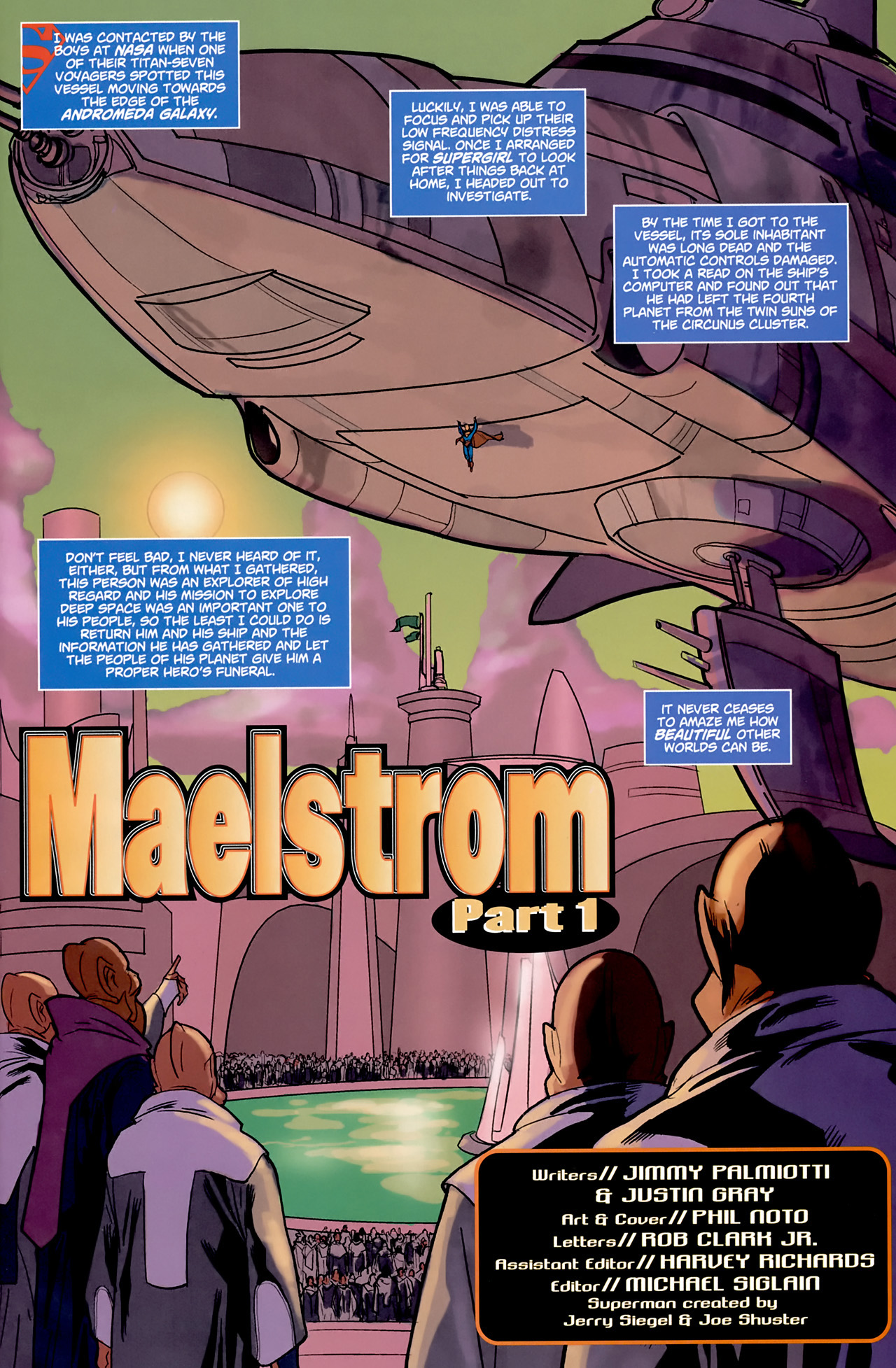 Read online Superman/Supergirl: Maelstrom comic -  Issue #1 - 2