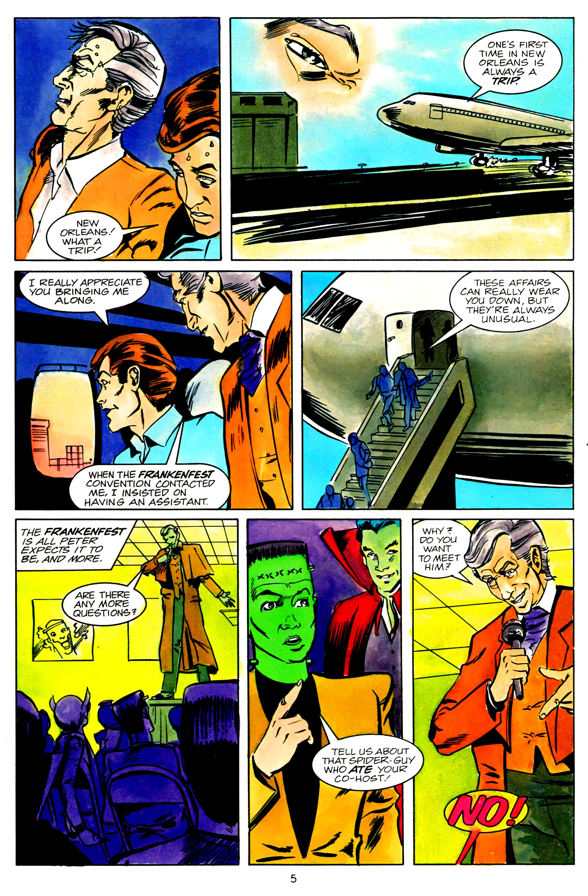 Read online Fright Night (1988) comic -  Issue #6 - 7