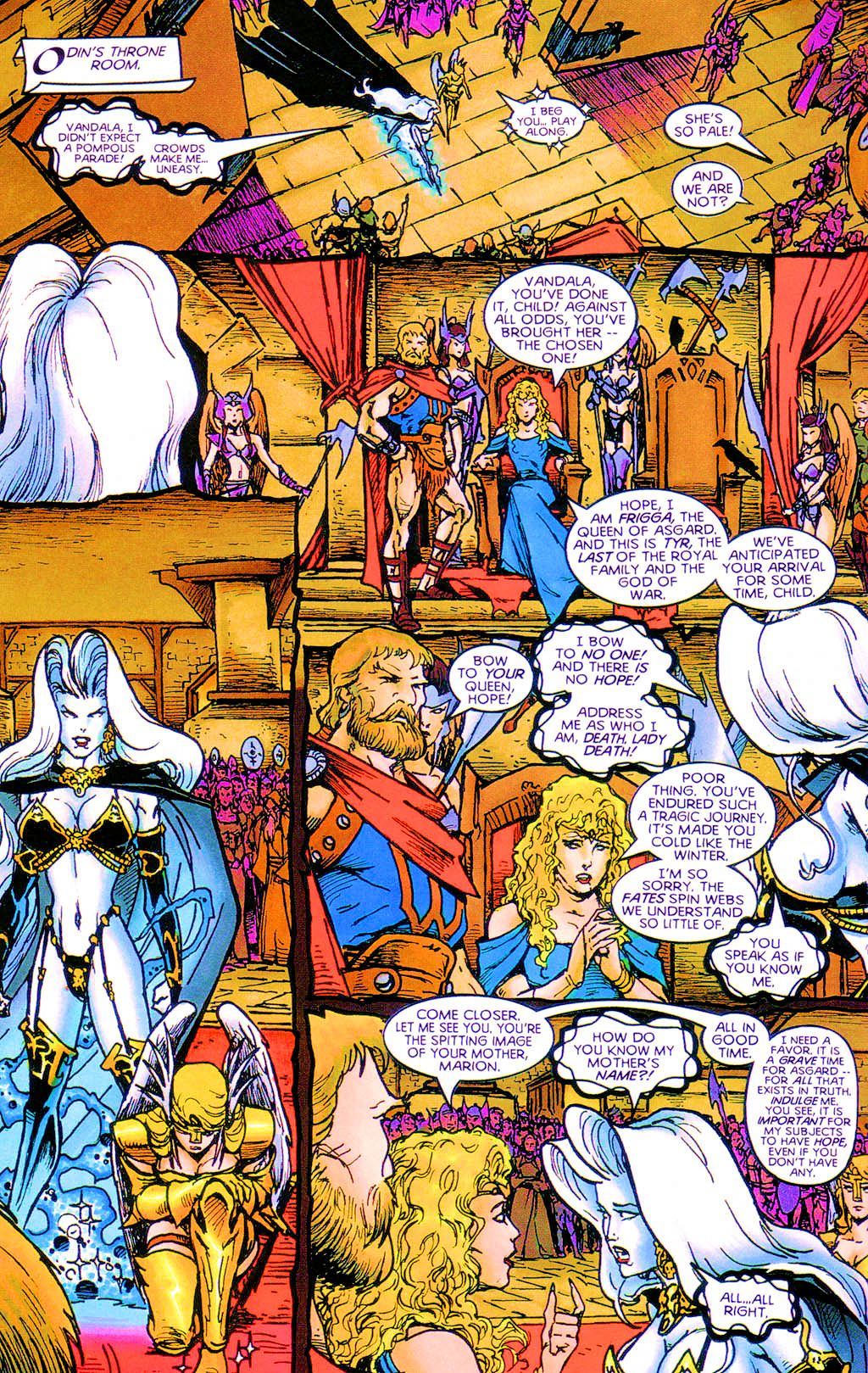 Read online Lady Death IV: The Crucible comic -  Issue #1 - 16