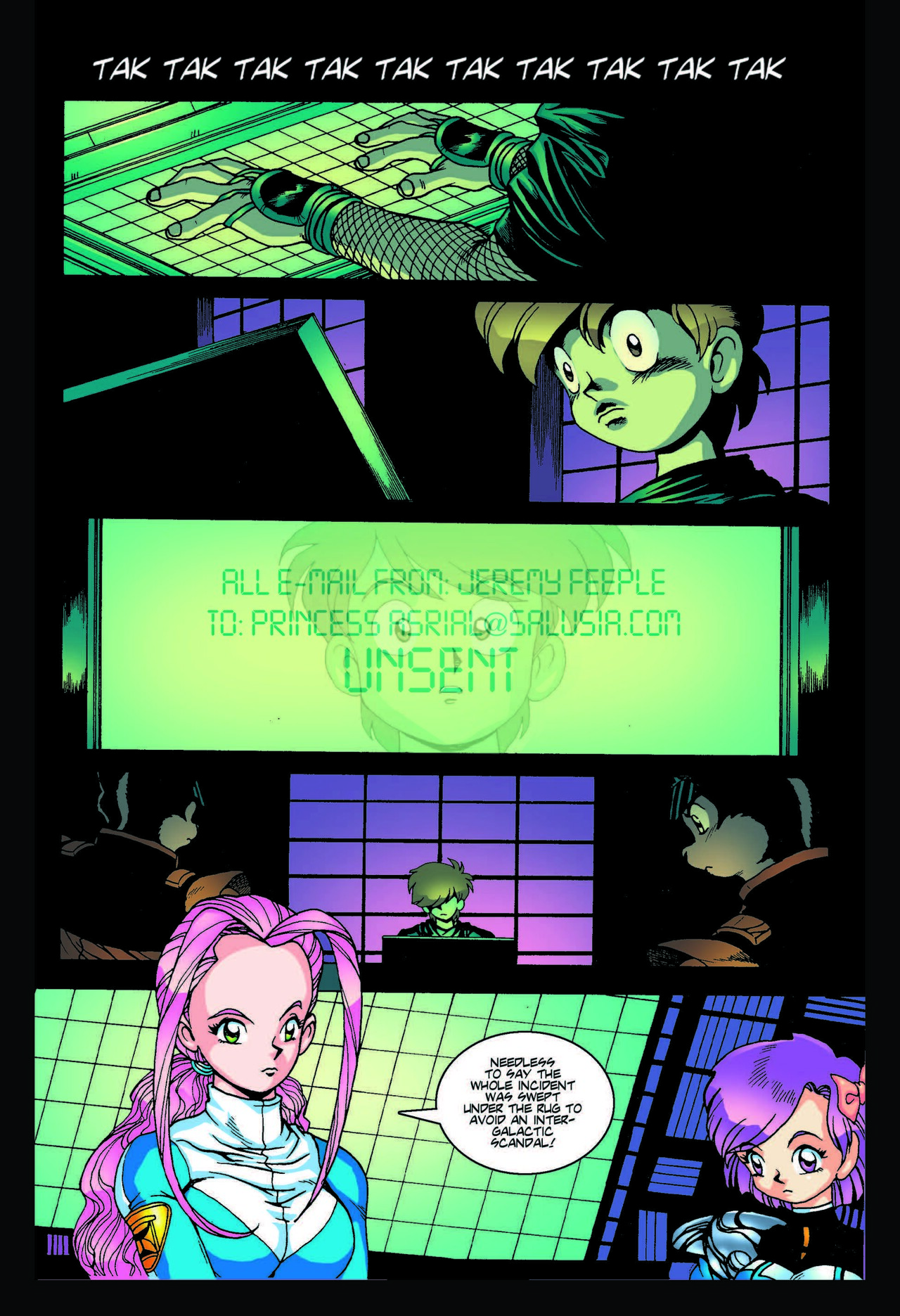 Read online Ninja High School (1986) comic -  Issue #84 - 19