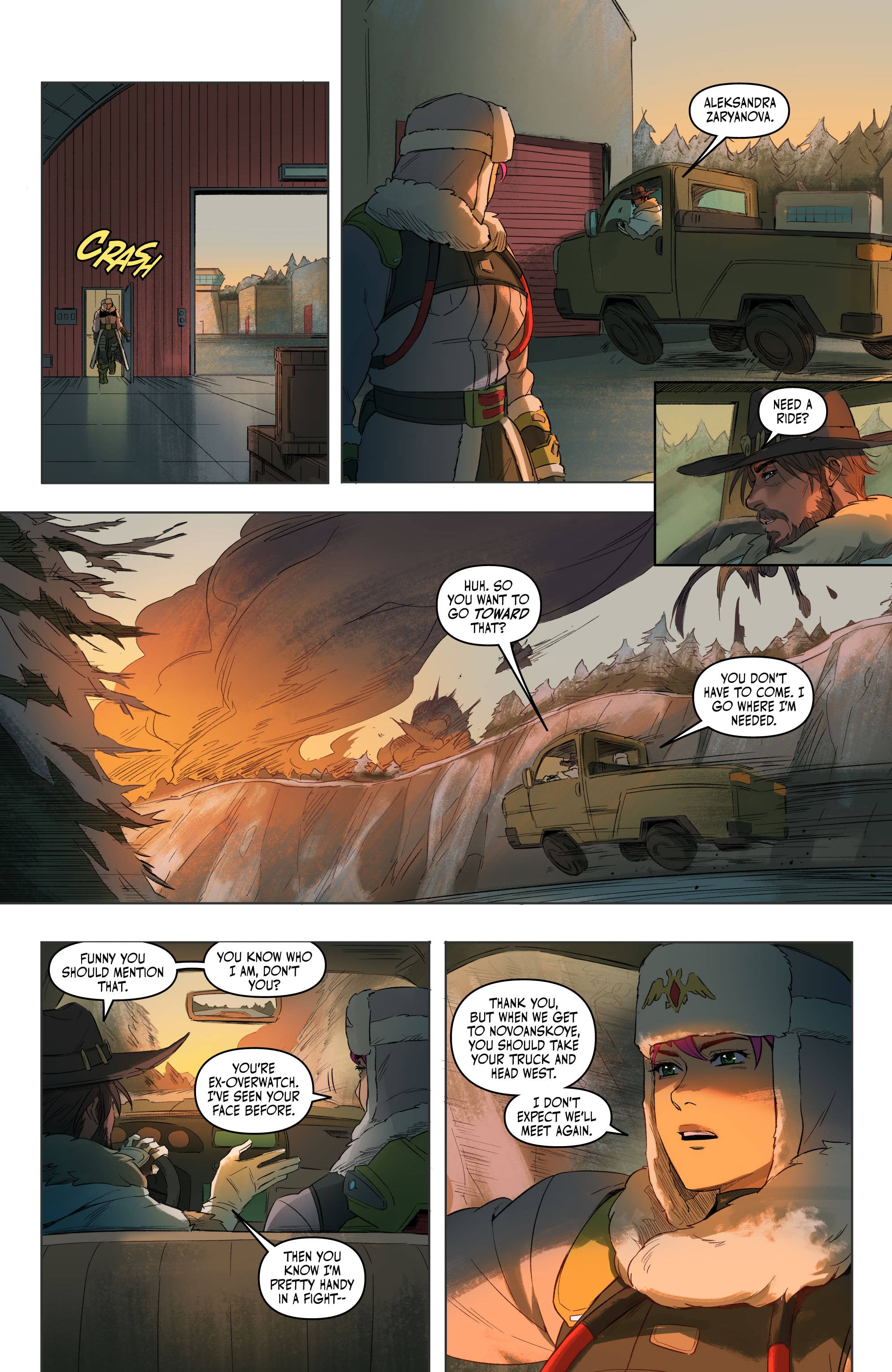 Read online Overwatch: New Blood comic -  Issue #4 - 8